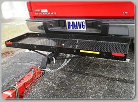 Ford Bronco Hitch mounted motorcycle carrier? Dreadnaught towing