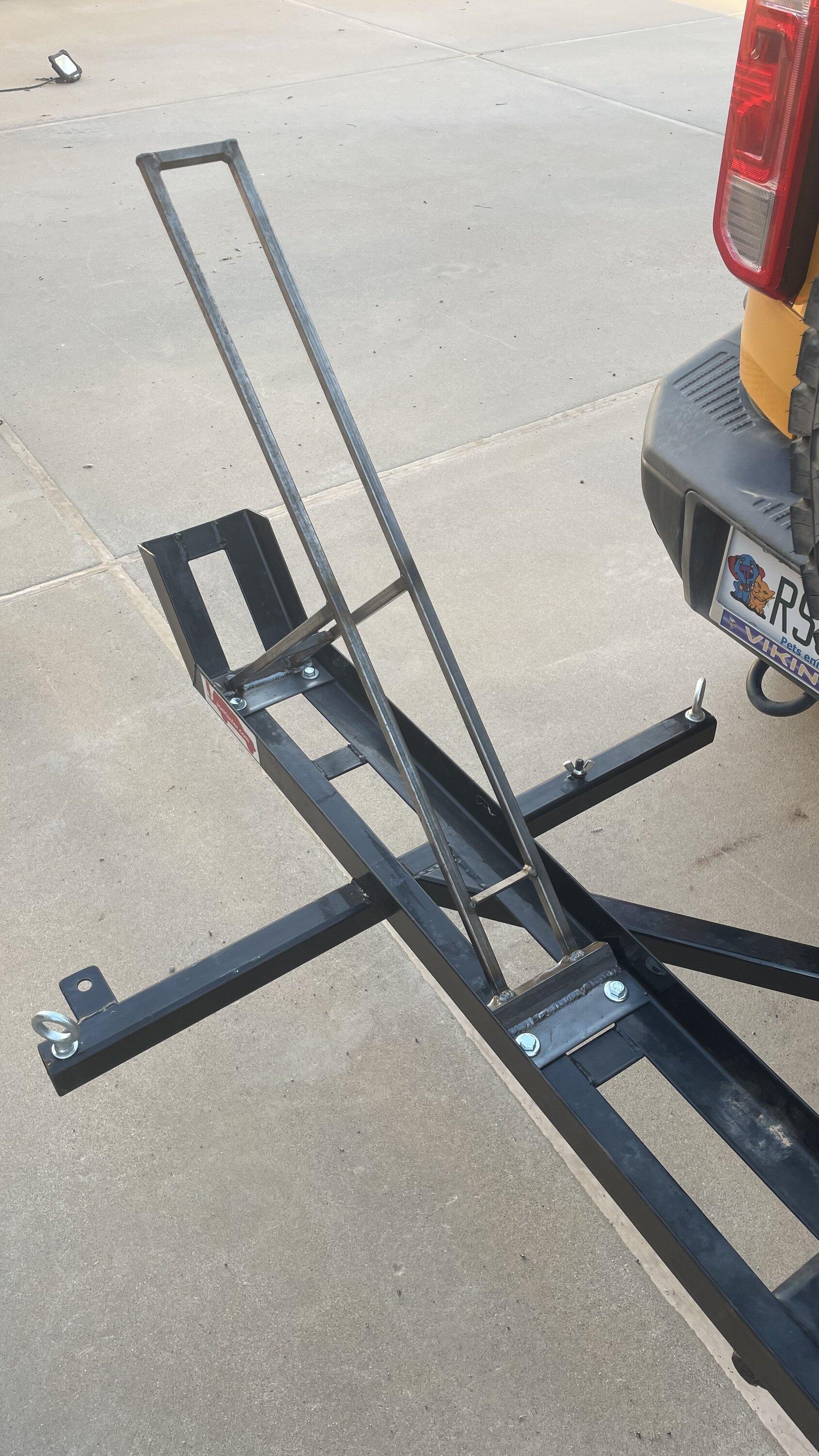 Ford Bronco Hitch mounted motorcycle carrier? IMG_7081