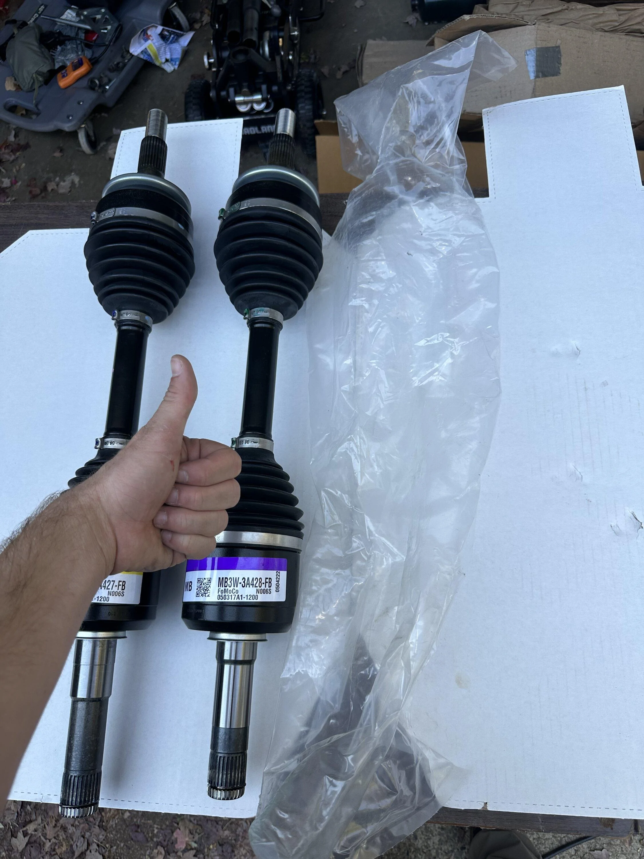 Ford Bronco Factory OEM axles vs. Ford Performance axles F682B6C2-BE27-48C0-9903-F8765E70322D