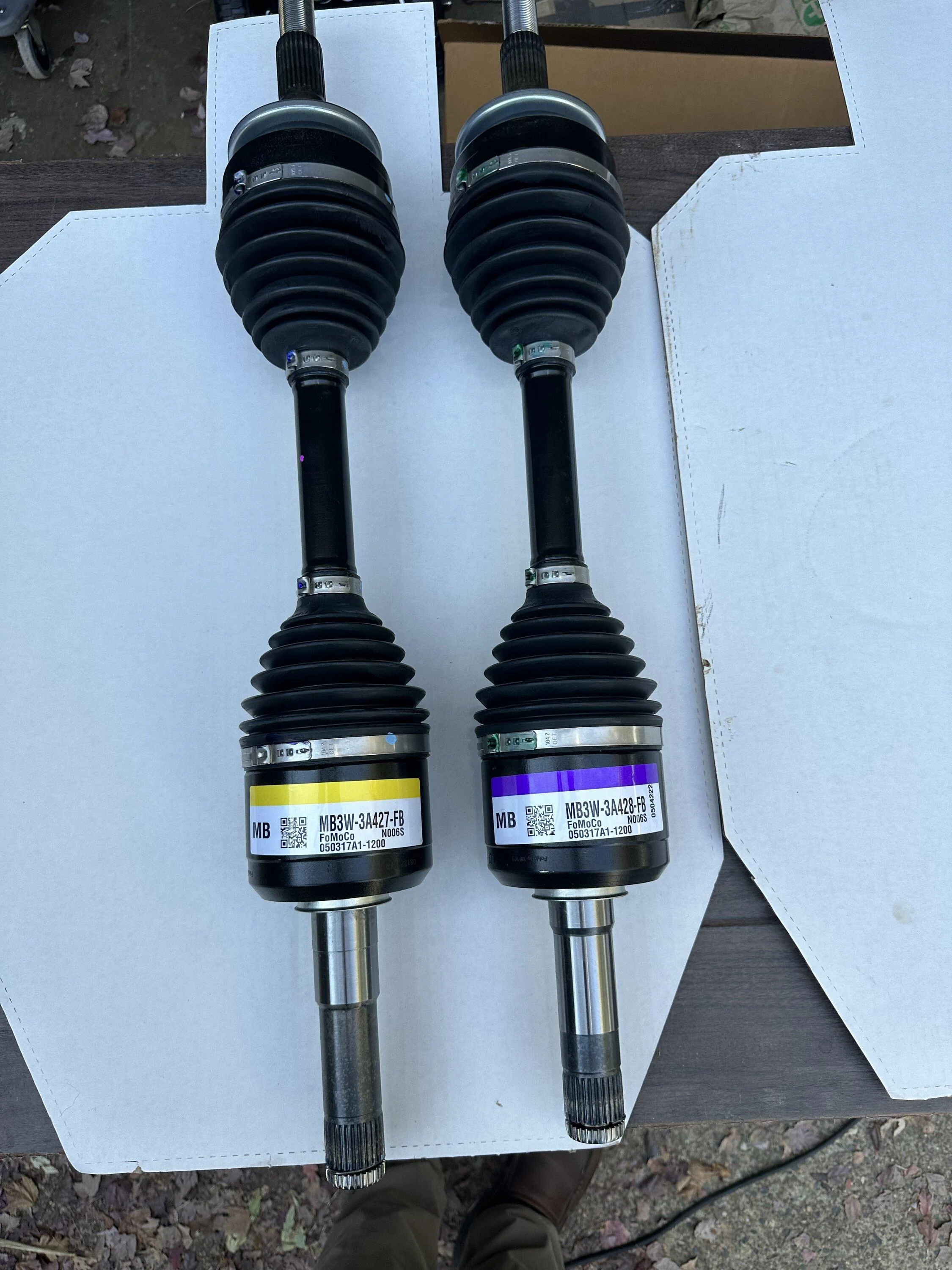 Ford Bronco Factory OEM axles vs. Ford Performance axles 0E2E2BD7-0F56-43B3-8F39-3BA4AC604F35