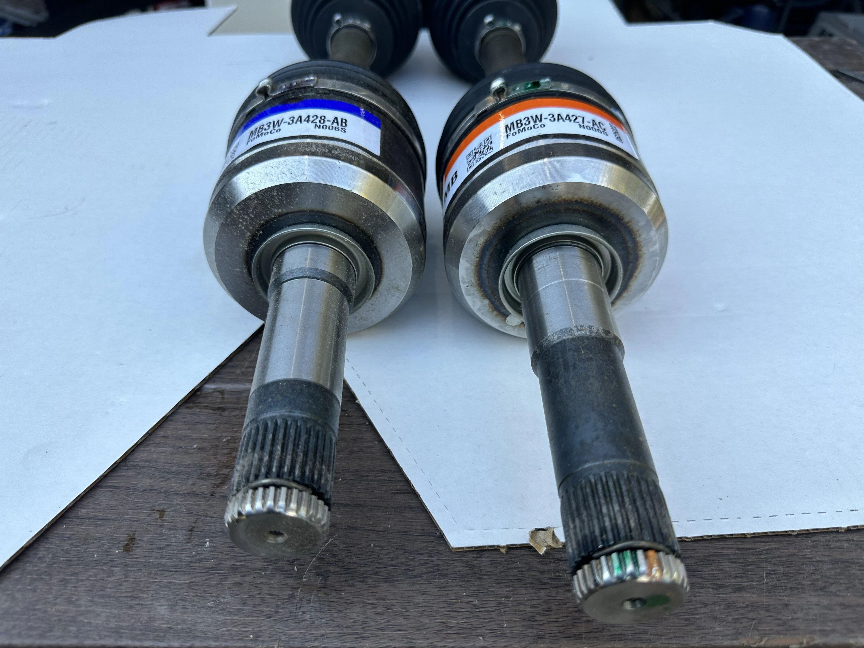 Ford Bronco Factory OEM axles vs. Ford Performance axles A862789C-2CBE-4D19-BE3F-25A31C0ED205