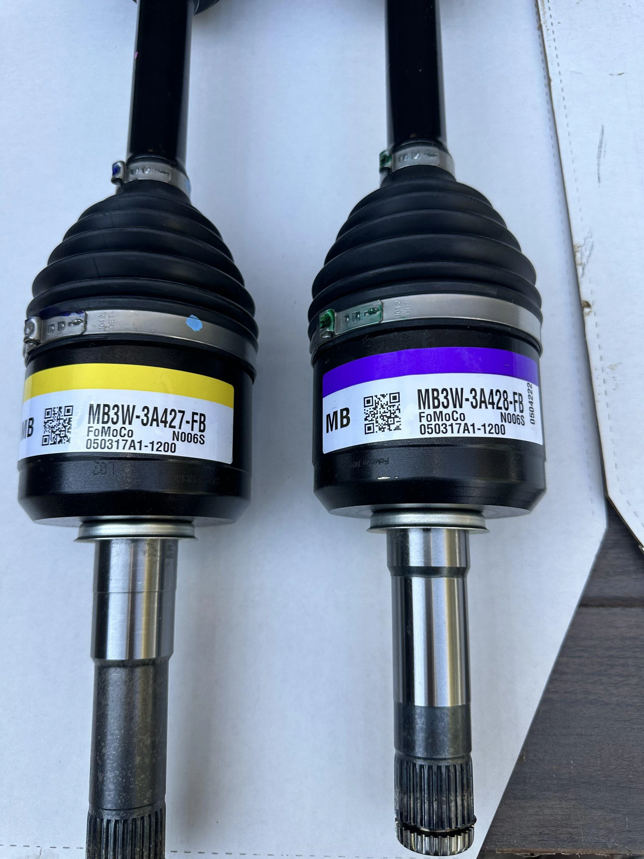 Ford Bronco Factory OEM axles vs. Ford Performance axles F704BFE8-DB5B-4DB2-BA43-AA00BB9D9F21