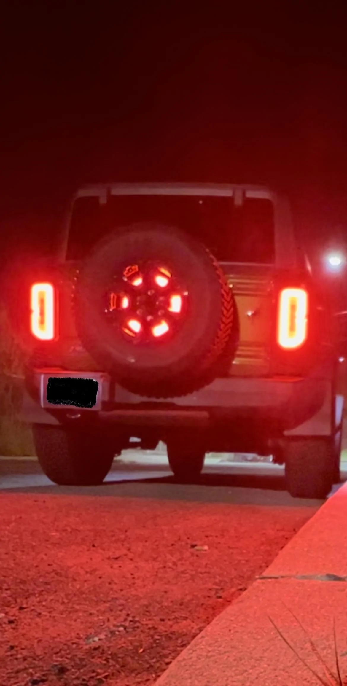 Ford Bronco Third brake light relocation and install IMG_1717