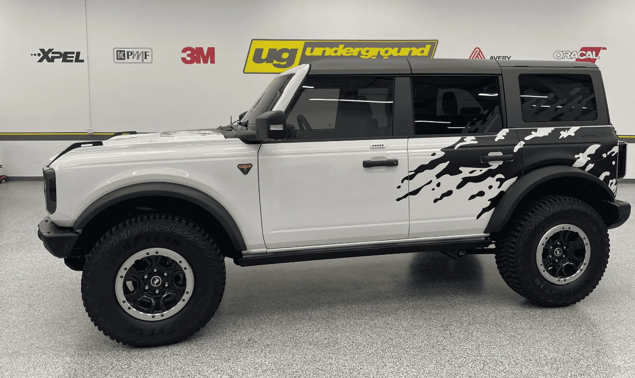 Ford Bronco Show me your Bronco - Graphics / Decals / Wrapped Edition splatter