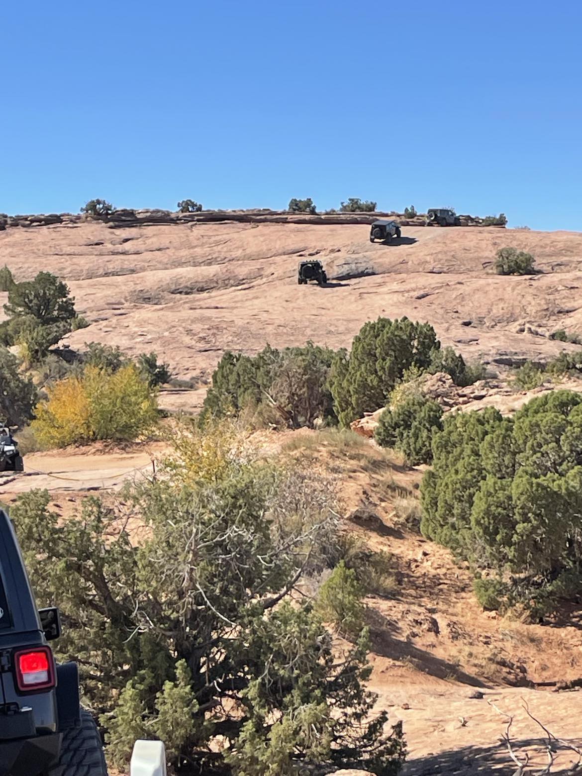 Ford Bronco Top of the World & Hells Revenge in Moab with Bronco Badlands Hells rev 2