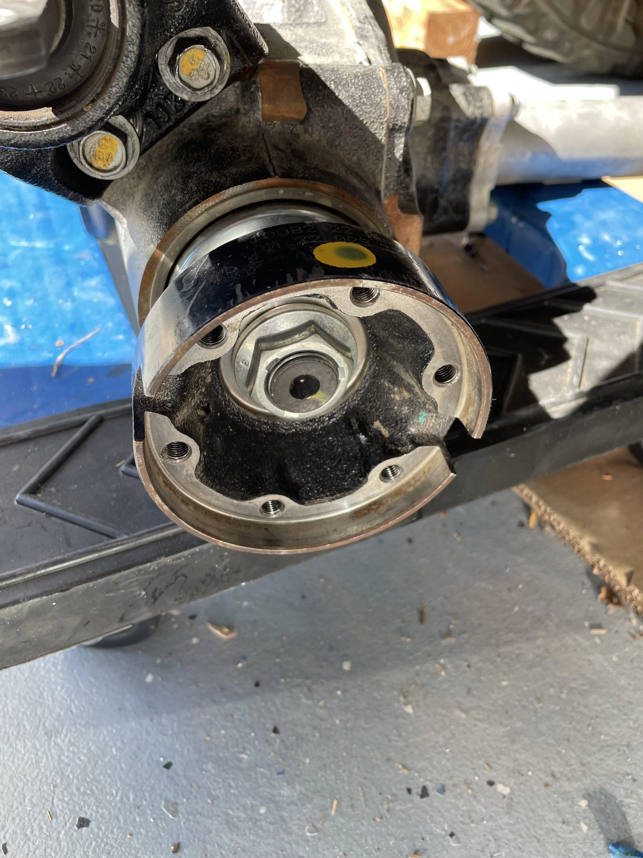 Ford Bronco Front Driveshaft Pinon Engagement ? pinion