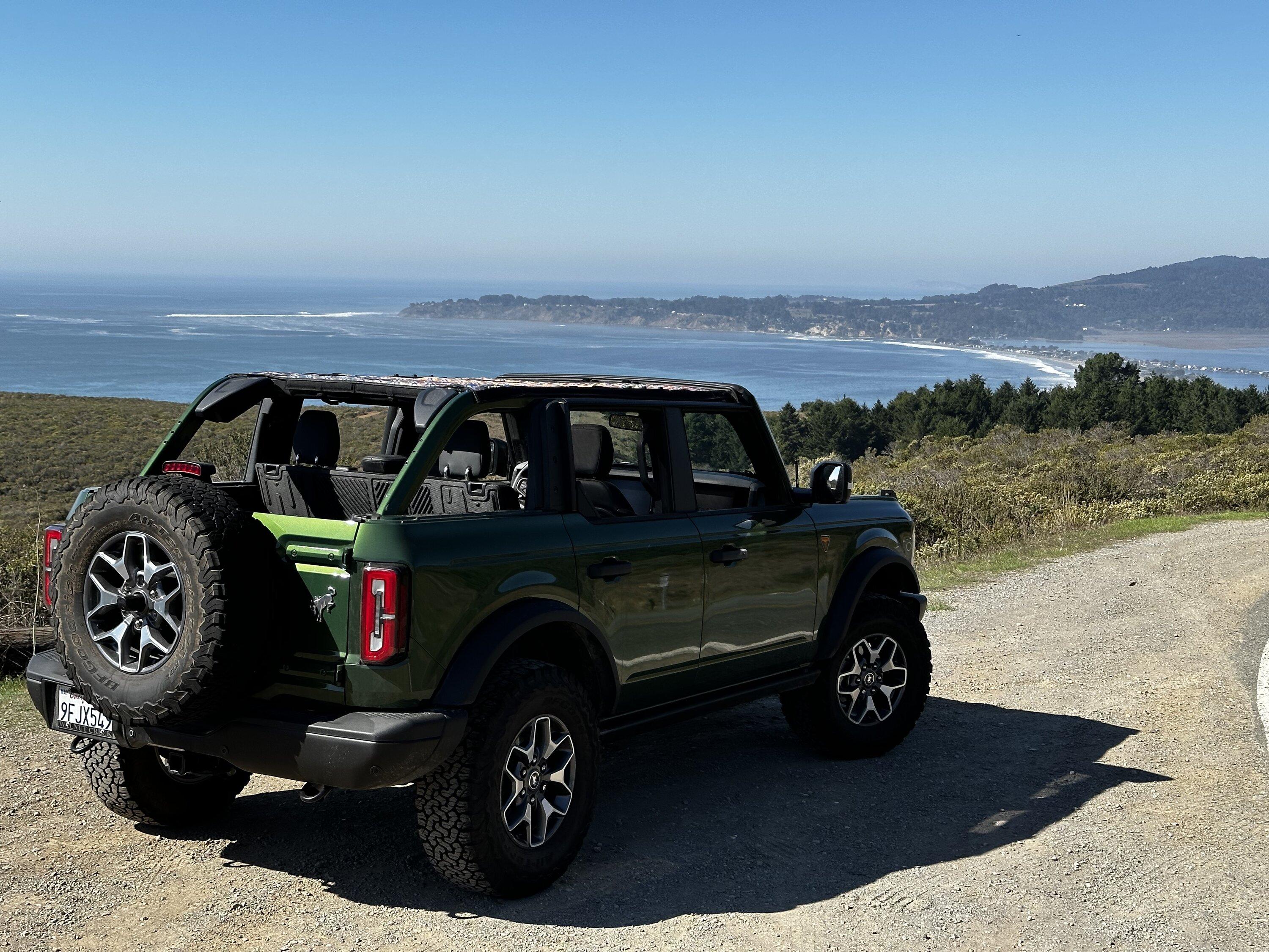 Ford Bronco JTops Custom Print Bimini Installed IMG_2749