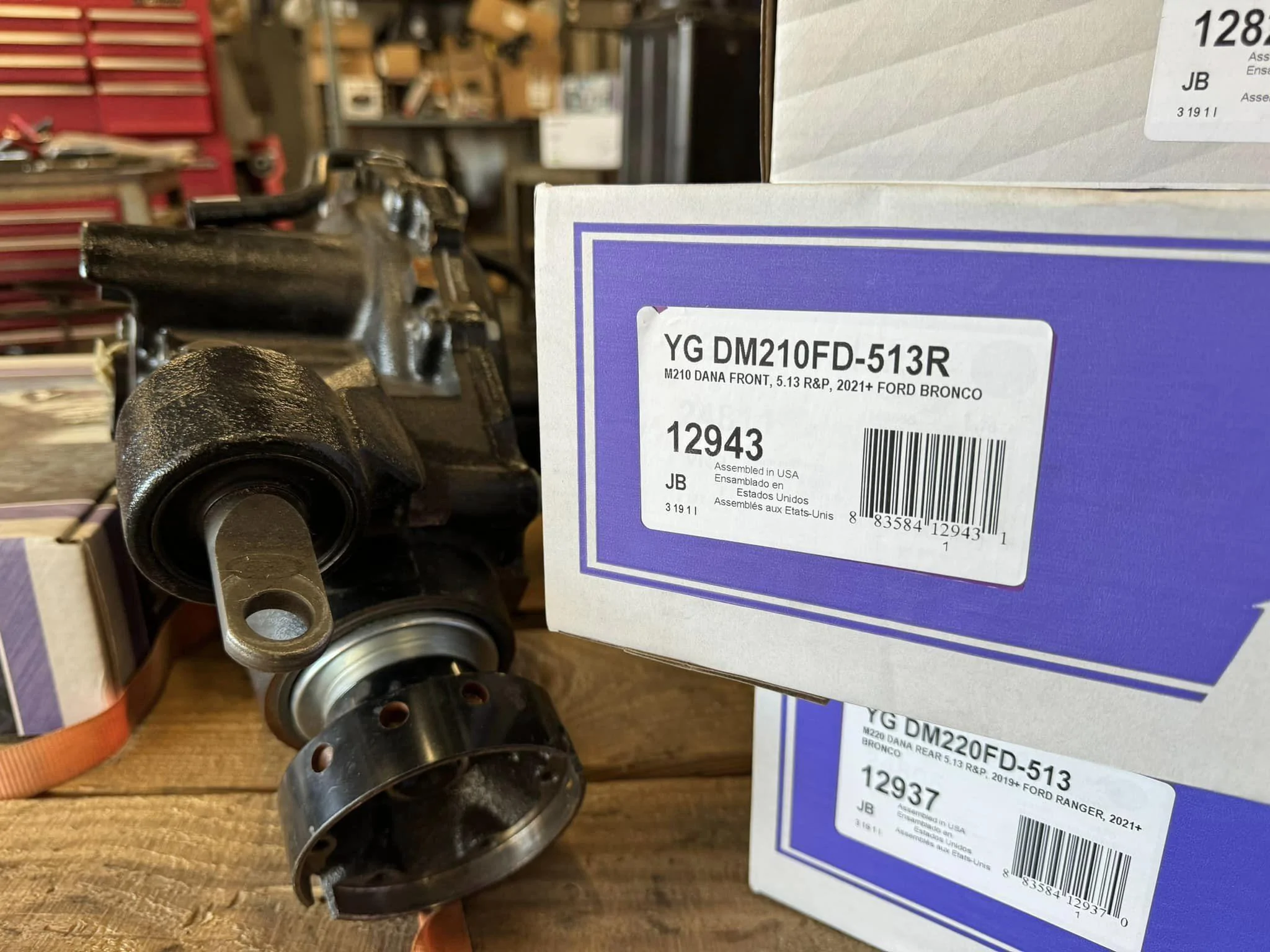Ford Bronco Yukon 5.13 Gears in Factory M210 Housing: It Fits! 381388355_10229715584570622_456392232240308065_n