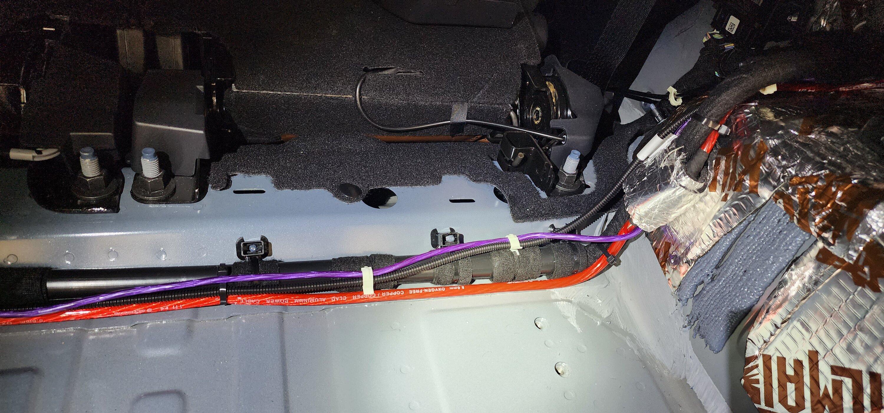 Ford Bronco Adding a sub to existing system with B&O 20231021_131000