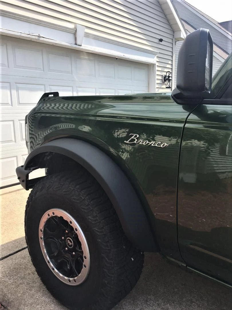Ford Bronco Bronco Script Emblems (Ford Official Licensed) now available:  photos and info B 26