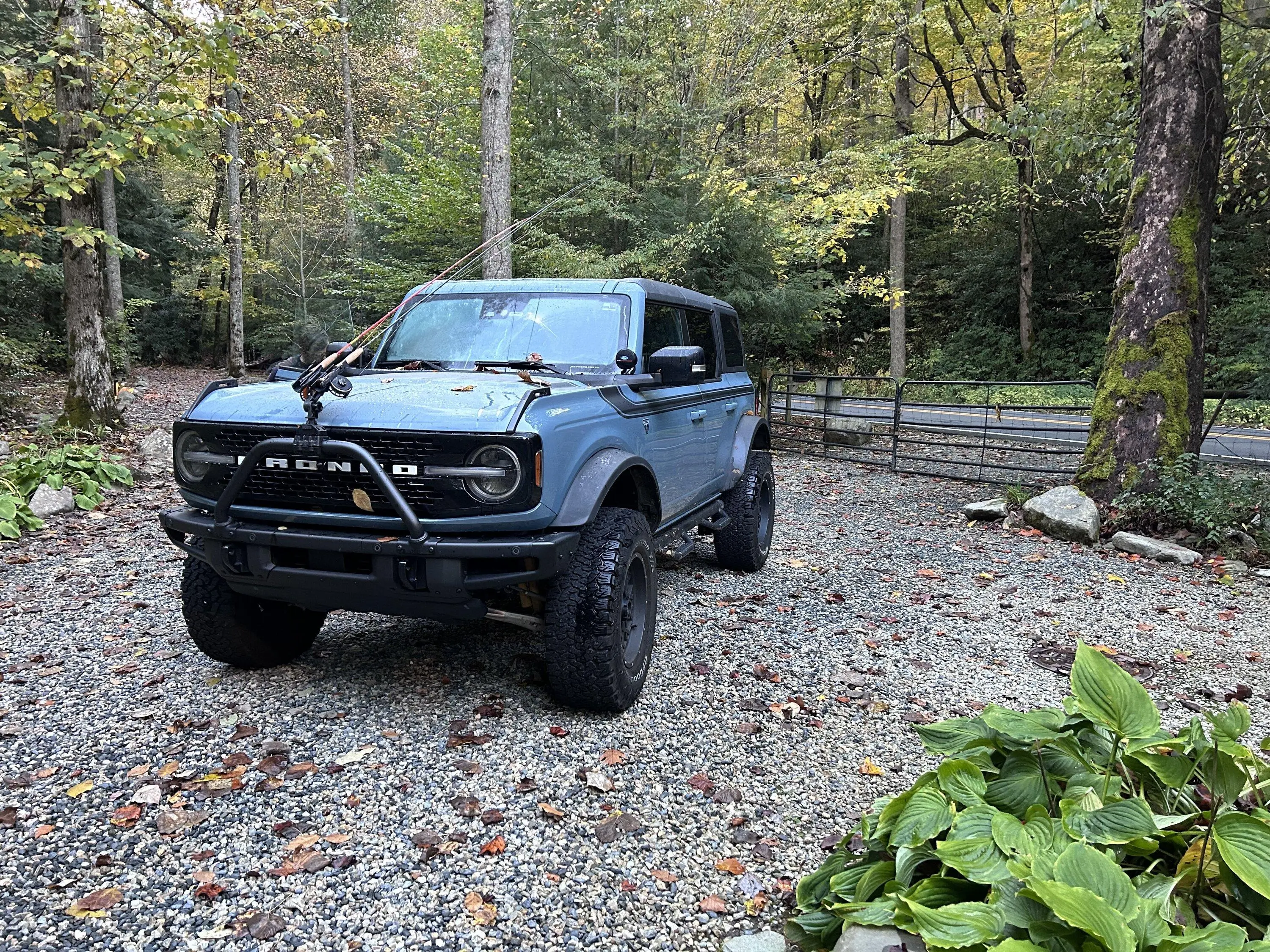 Ford Bronco Bull Bar Rod Mount Setup IMG_4347