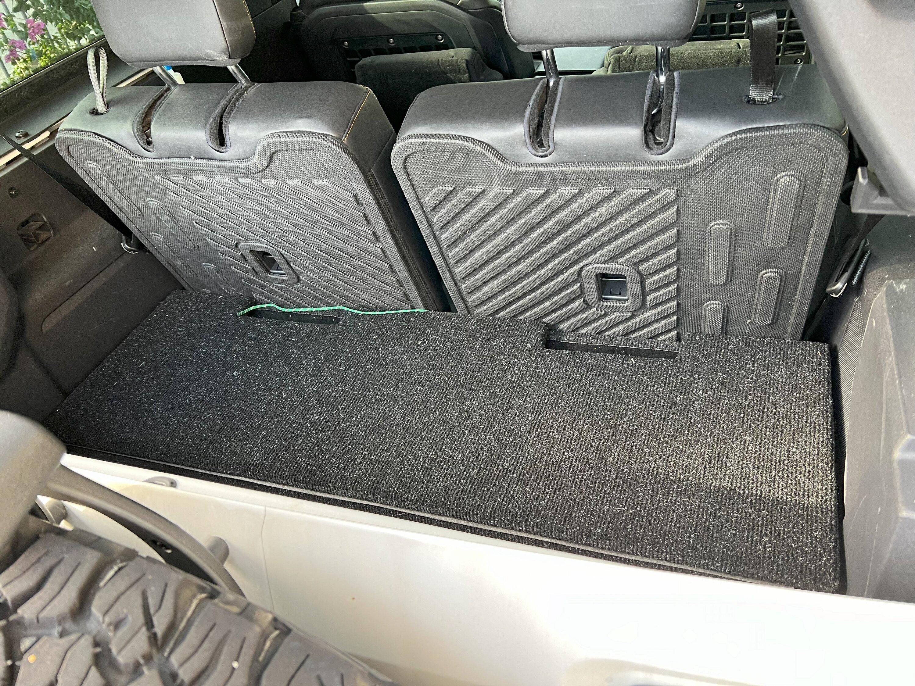 Ford Bronco Another custom 2-door rear cargo area level platform IMG_7719
