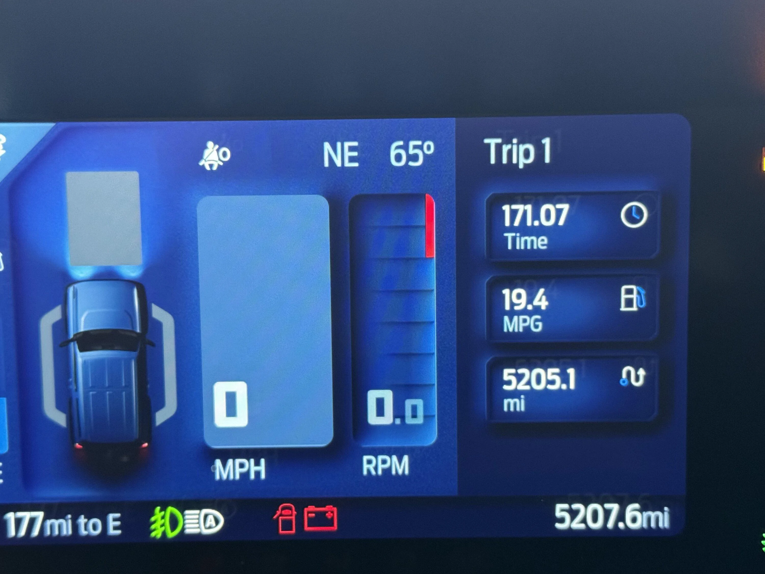 Ford Bronco 2 recent changes = crazy mpg IMG_5506