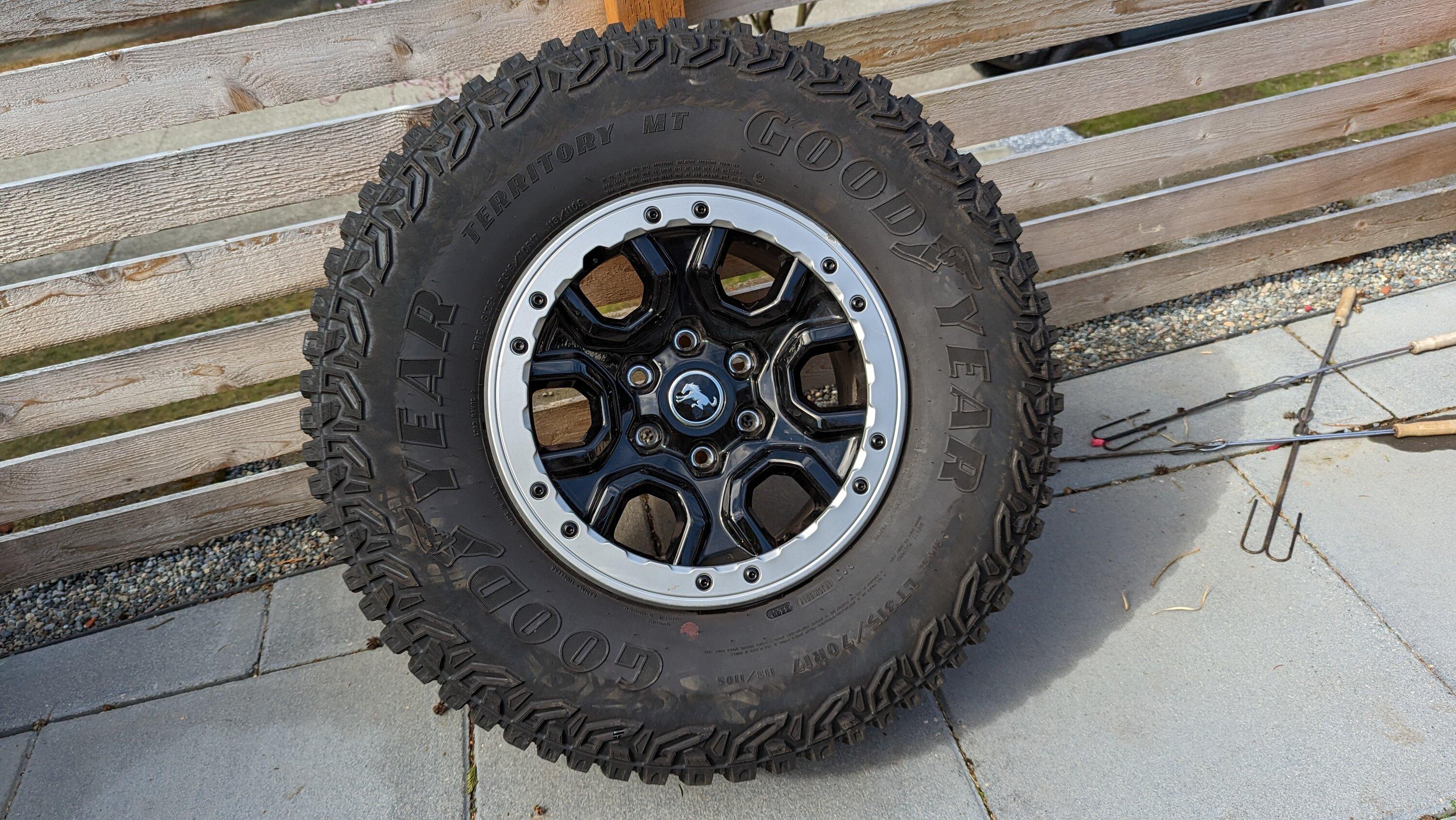 Ford Bronco Has anyone had their wheels painted/dipped? PXL_20230325_191710240