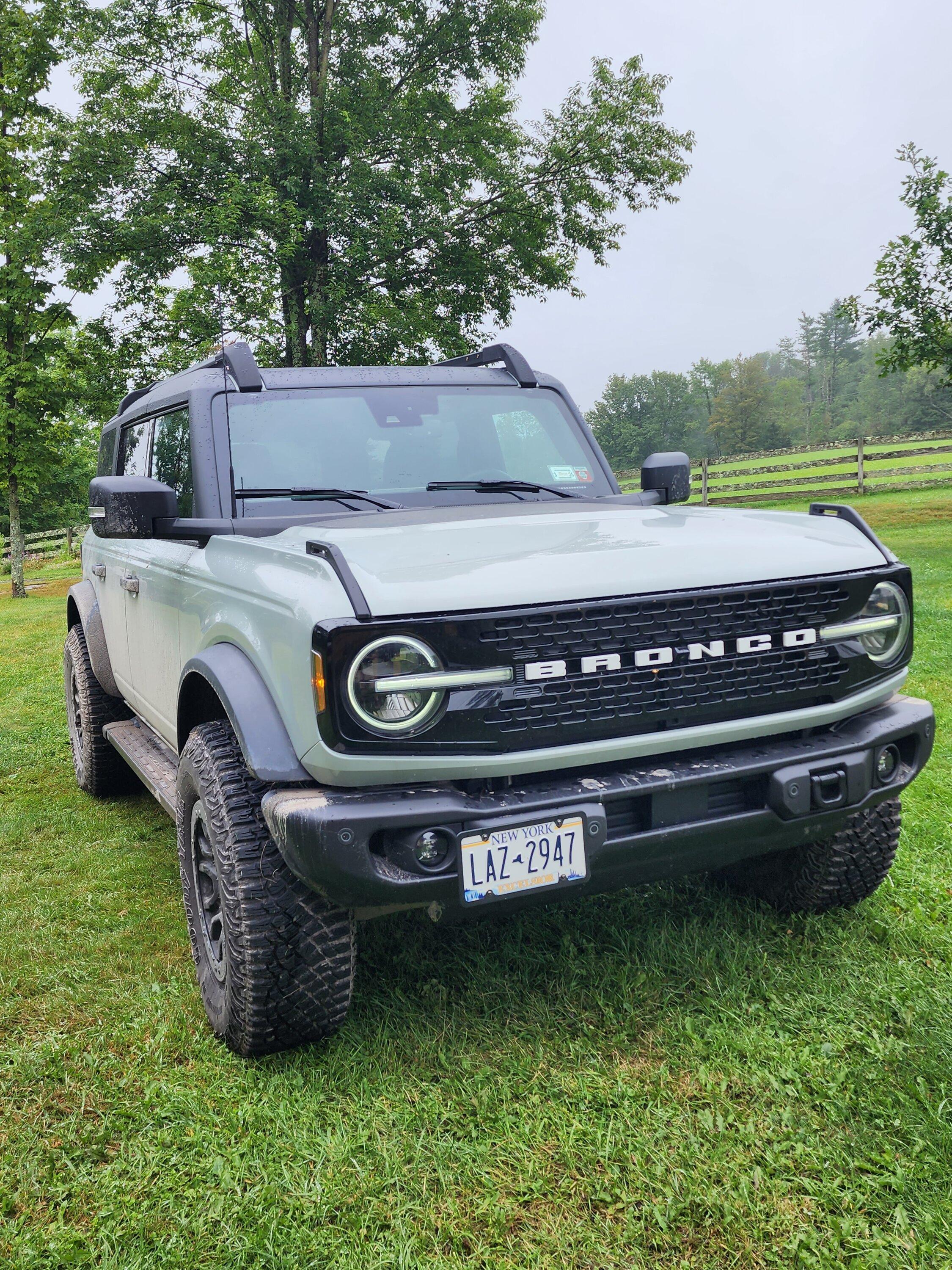 Ford Bronco Squared fender flare options for Bronco? 20230815_152406