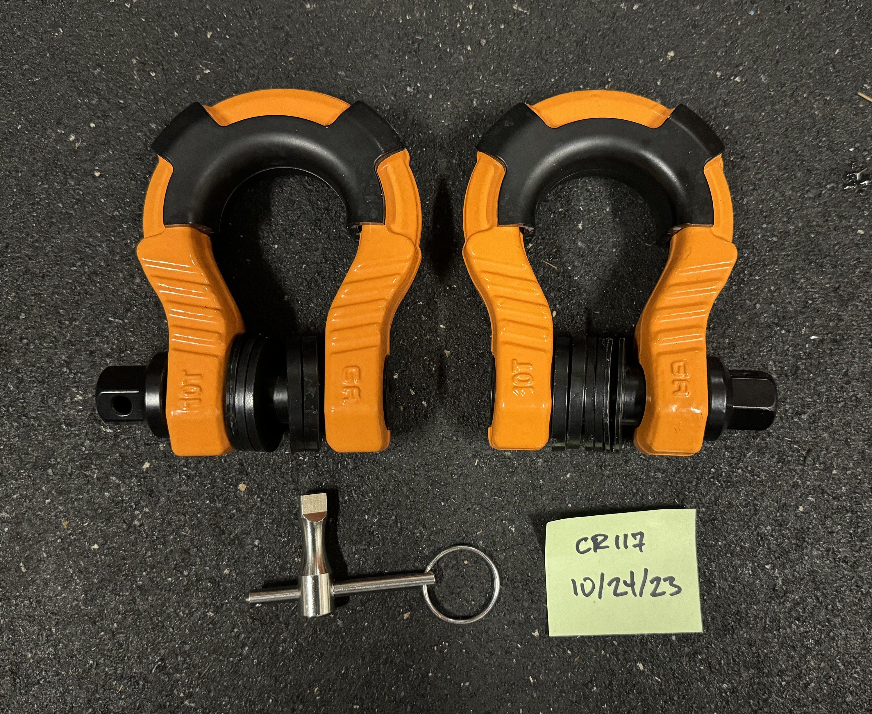 Ford Bronco GearAmerica UBER D-Ring Shackles IMG_0534