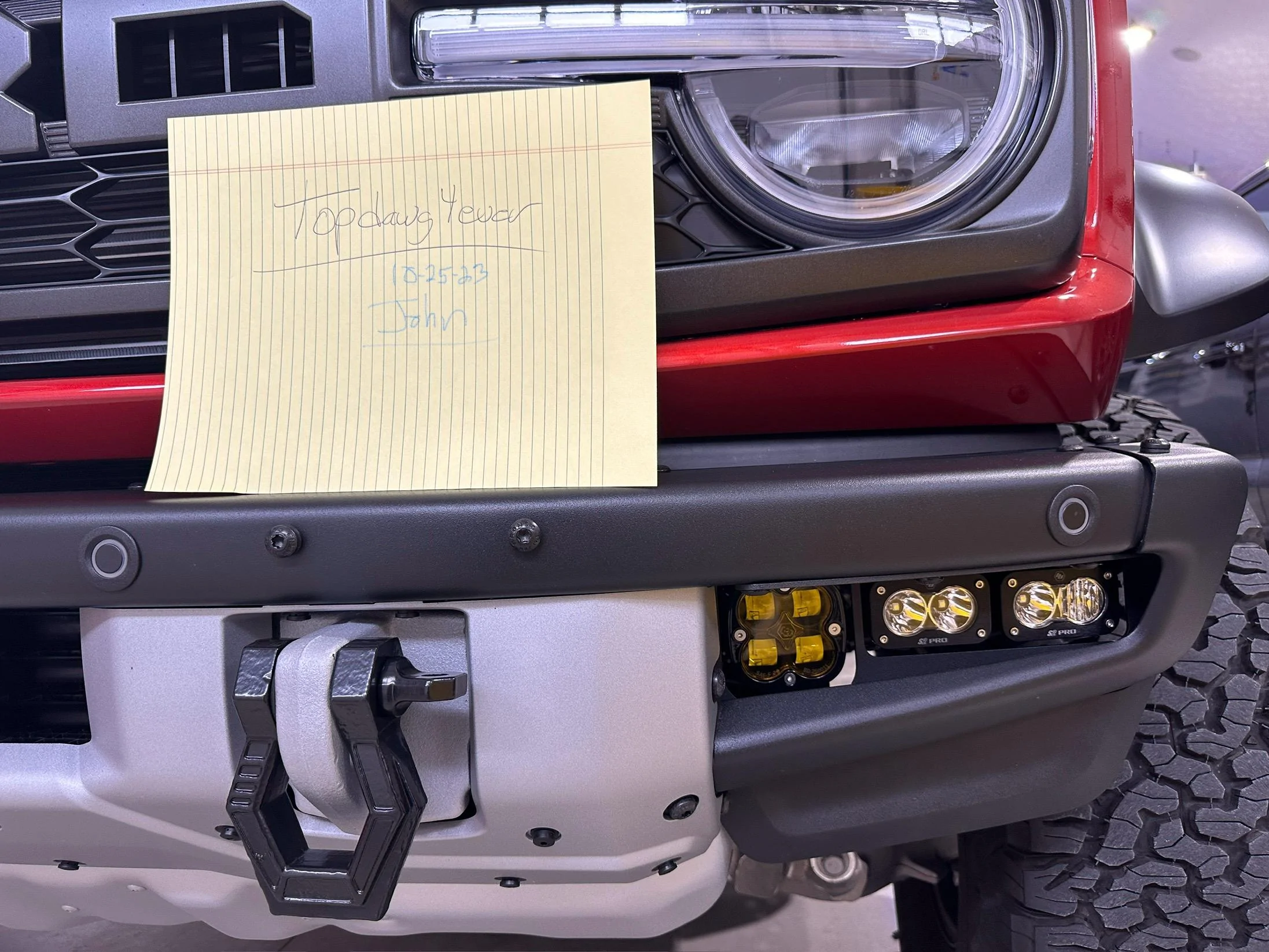 Ford Bronco Baja Designs Pocket Light Kit $700 OBO IMG_6008