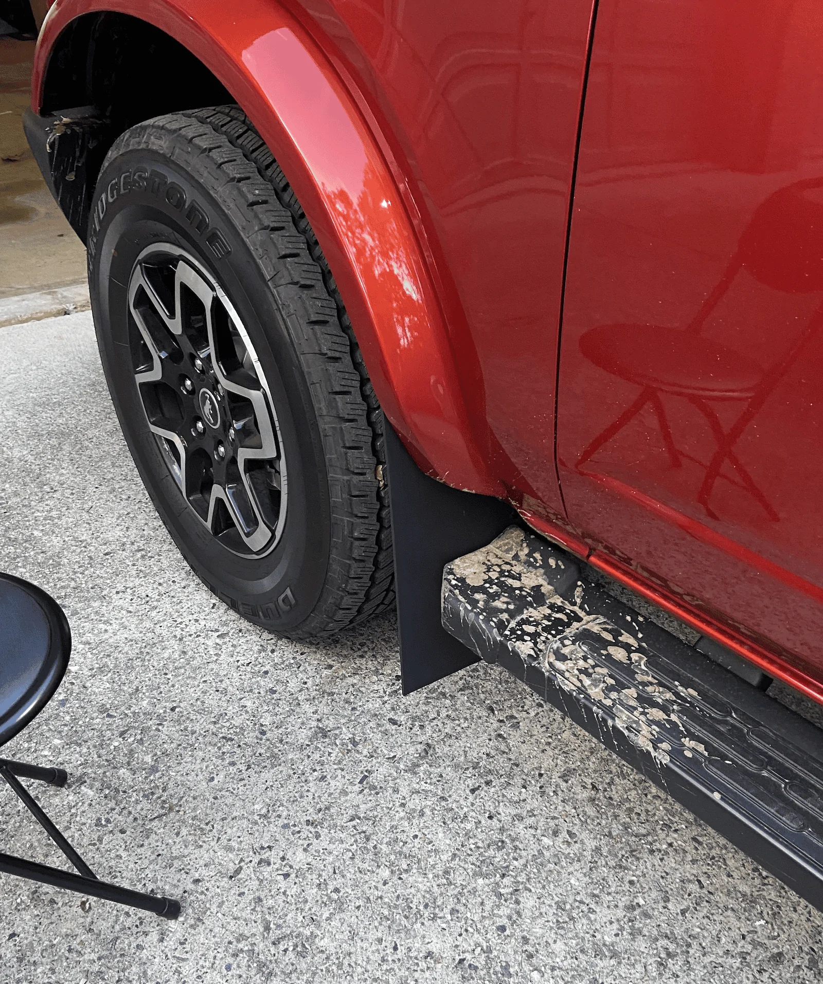 Ford Bronco Recommendations for Mud flaps on OBX 1698257004994