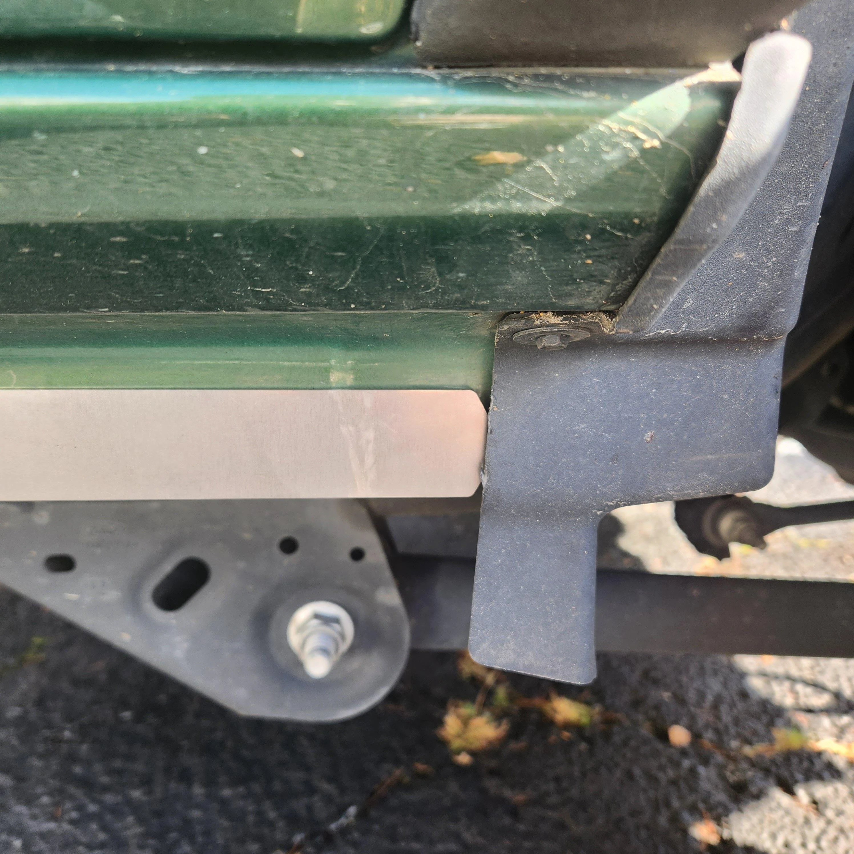 Ford Bronco [ModCrate DIY] Project #2 Pinch Weld Covers 20231025_143646