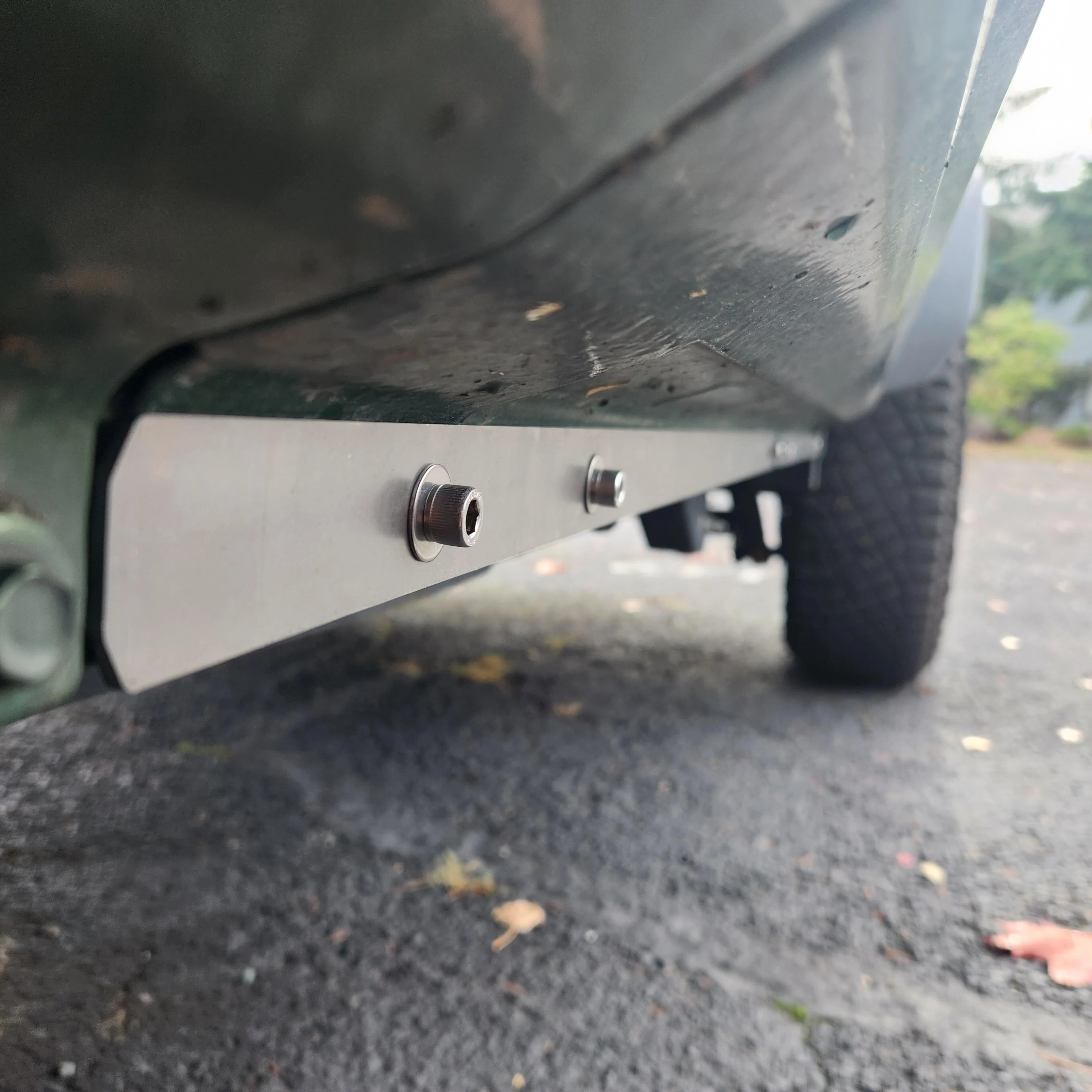 Ford Bronco [ModCrate DIY] Project #2 Pinch Weld Covers 20231025_125447
