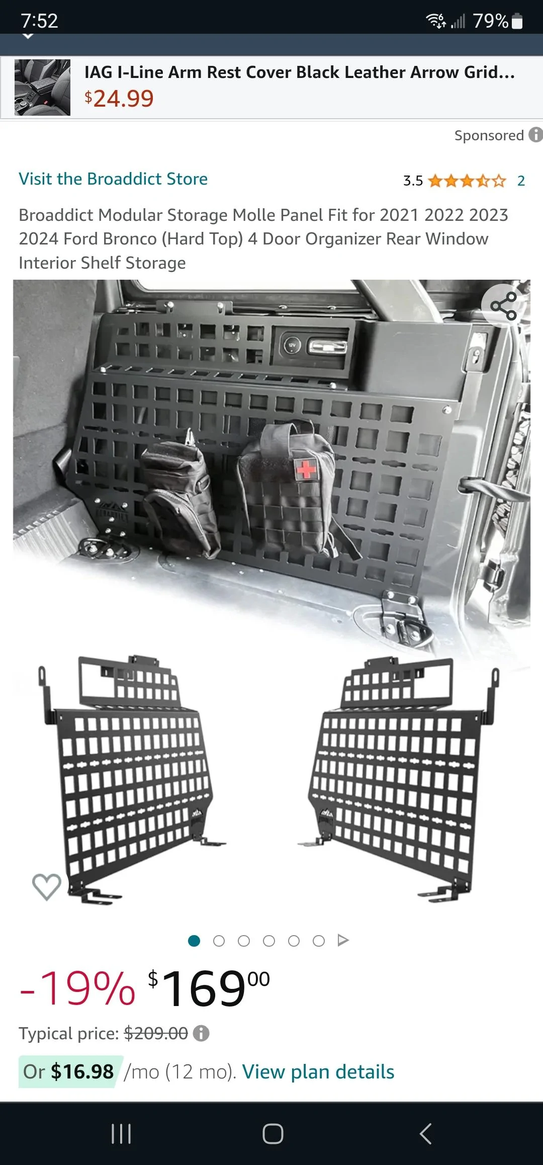 Ford Bronco Why doesn't this molle panel fit soft top Broncos? Screenshot_20231026_075246_Chrom