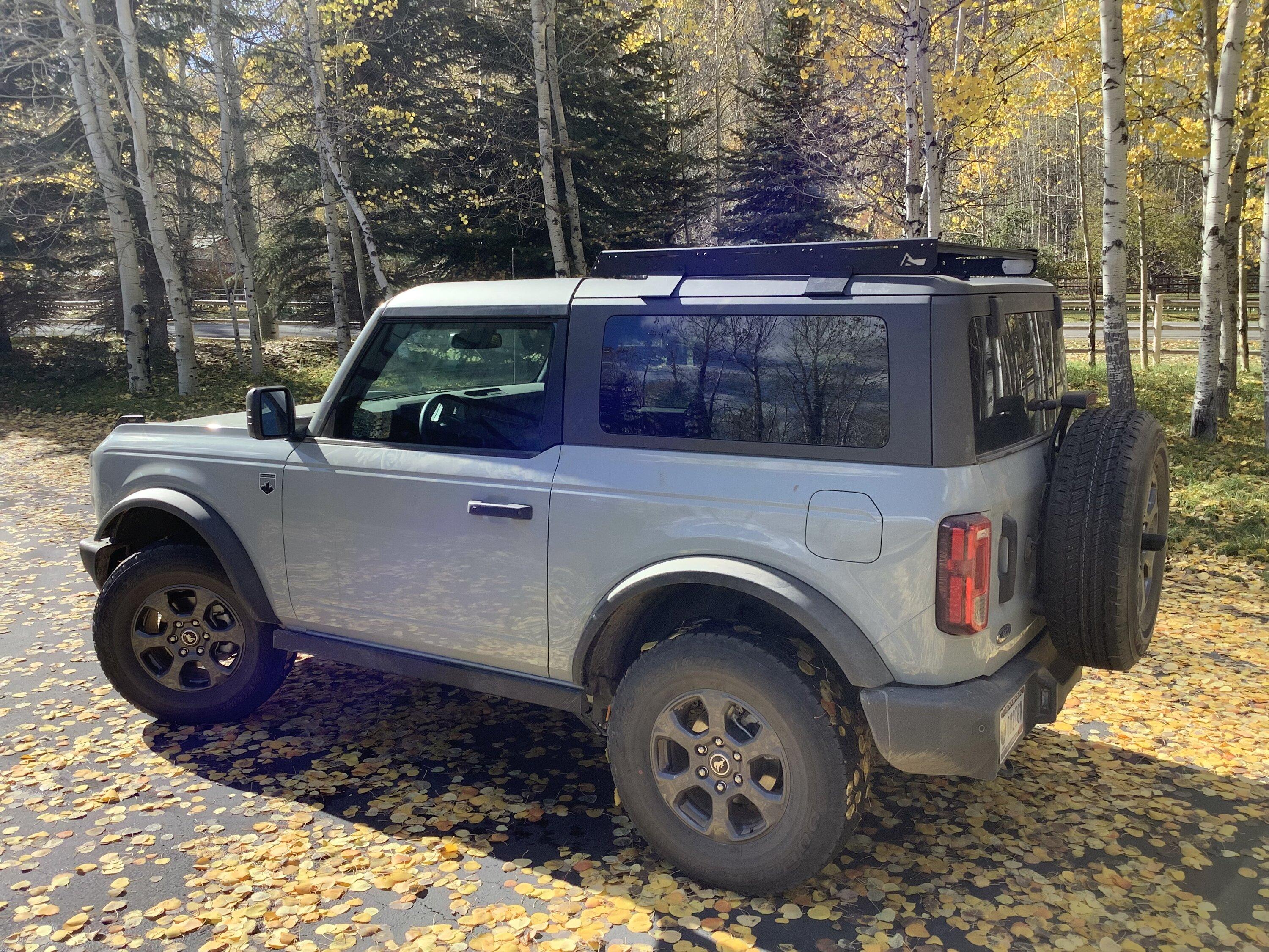 Ford Bronco Trailrax Half Rack on 2 Door Installed - First Photos IMG_1136