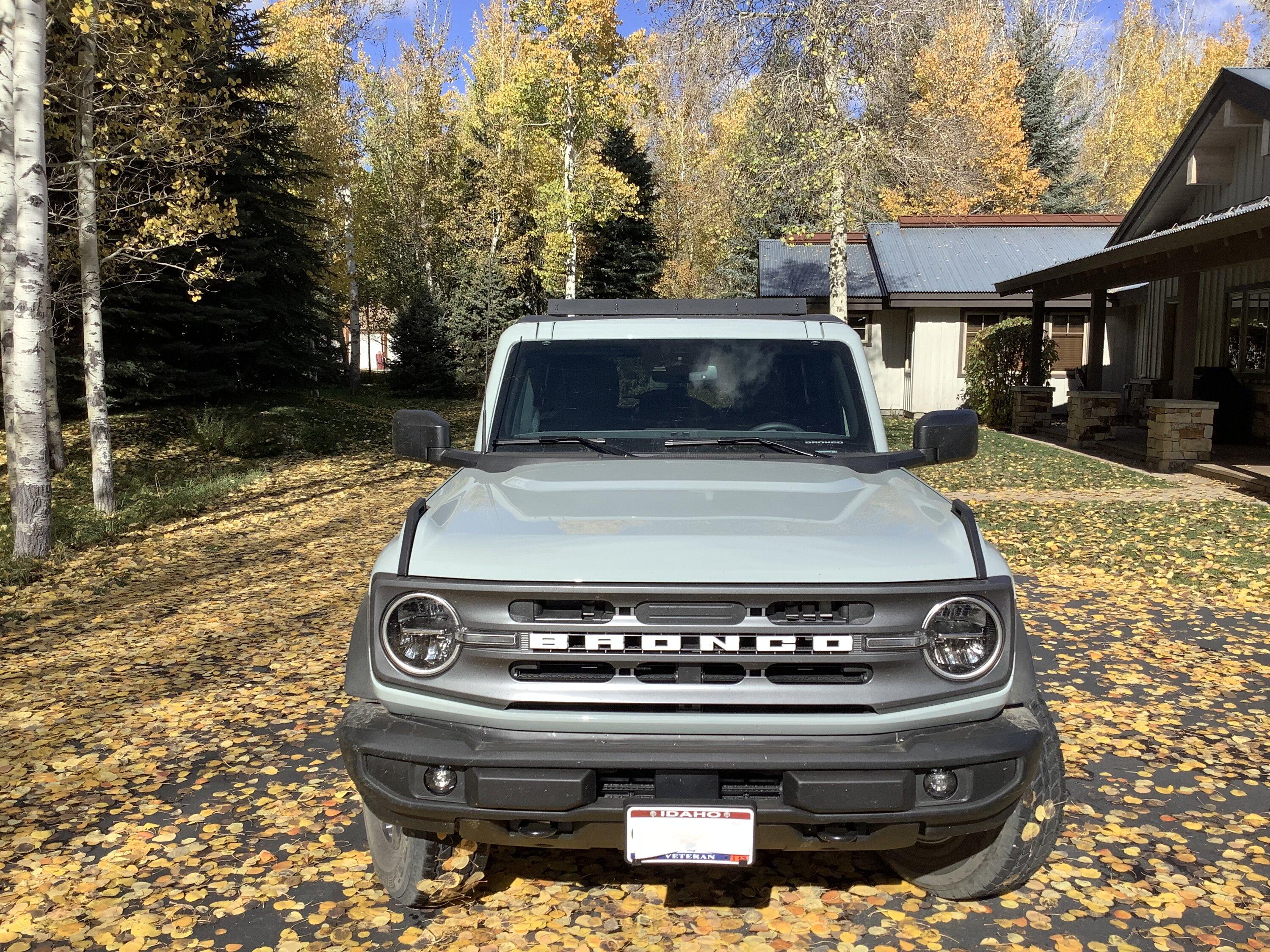 Ford Bronco Trailrax Half Rack on 2 Door Installed - First Photos IMG_1134