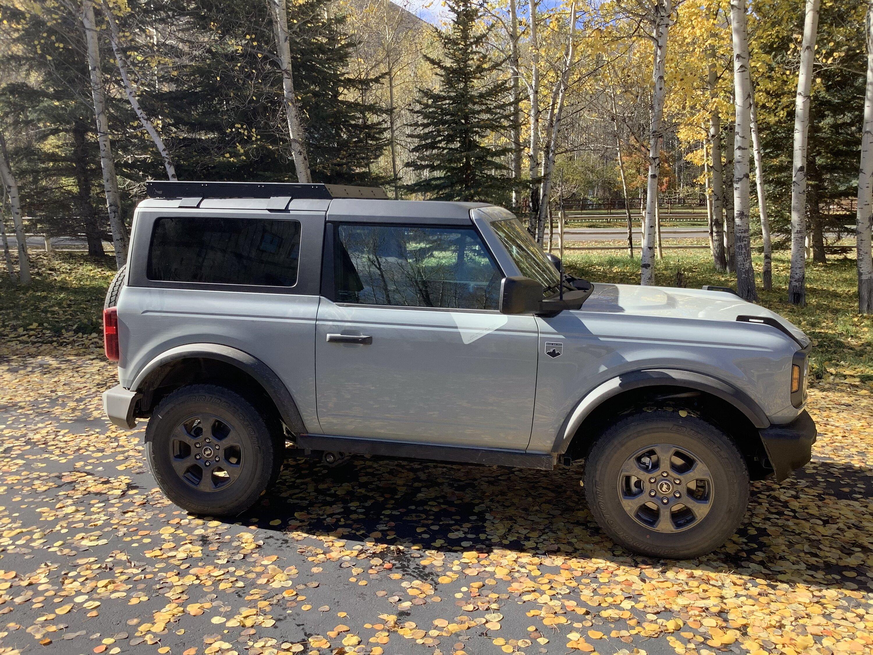 Ford Bronco Trailrax Half Rack on 2 Door Installed - First Photos IMG_1129