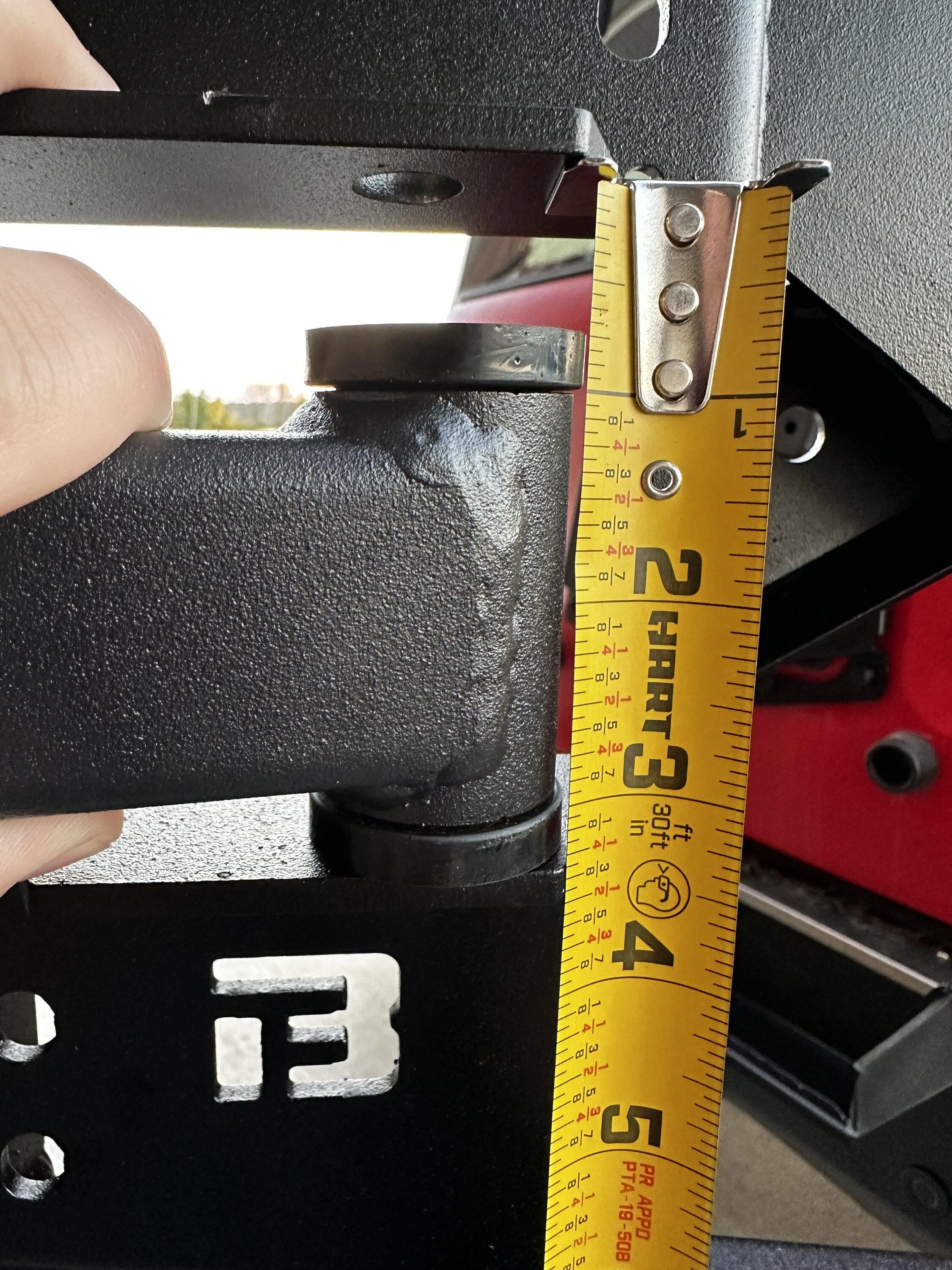 Ford Bronco Expedition One rear bumper install help IMG_2231