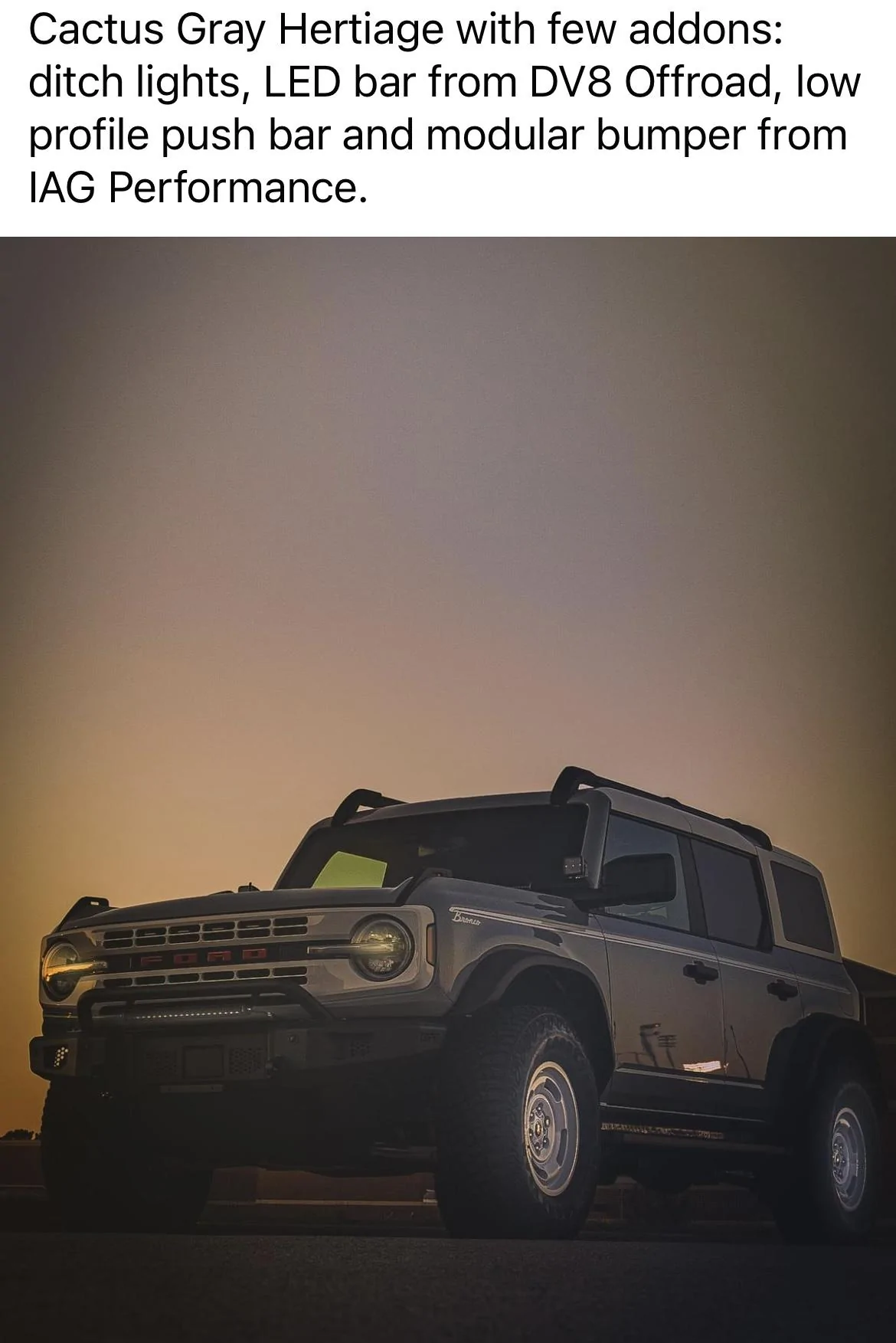 Ford Bronco HERITAGE EDITION Bronco Club IMG_7025