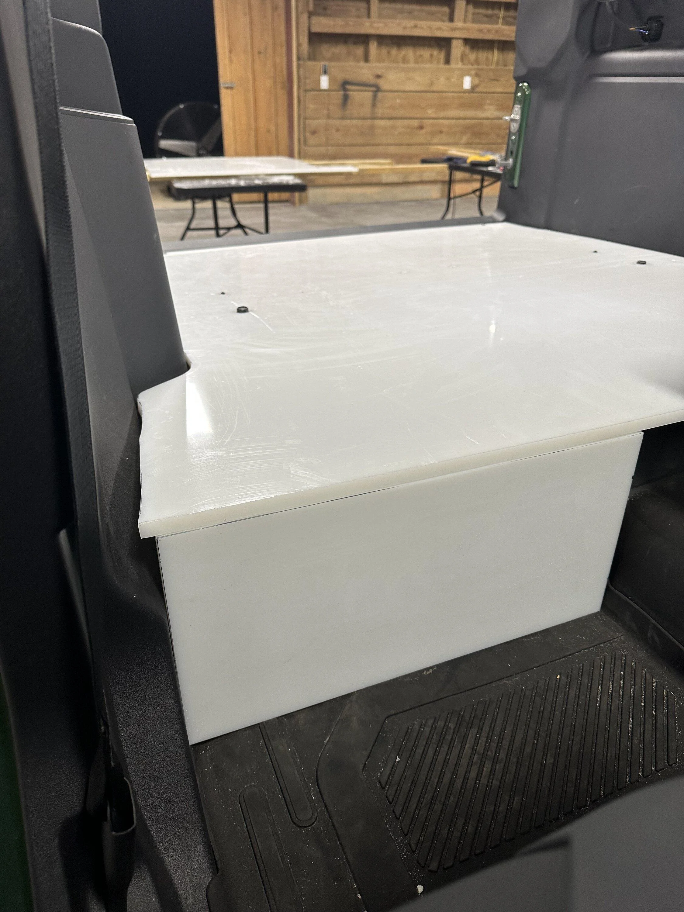 Ford Bronco 2 Door Rear Seat Delete Custom Bed IMG_0528