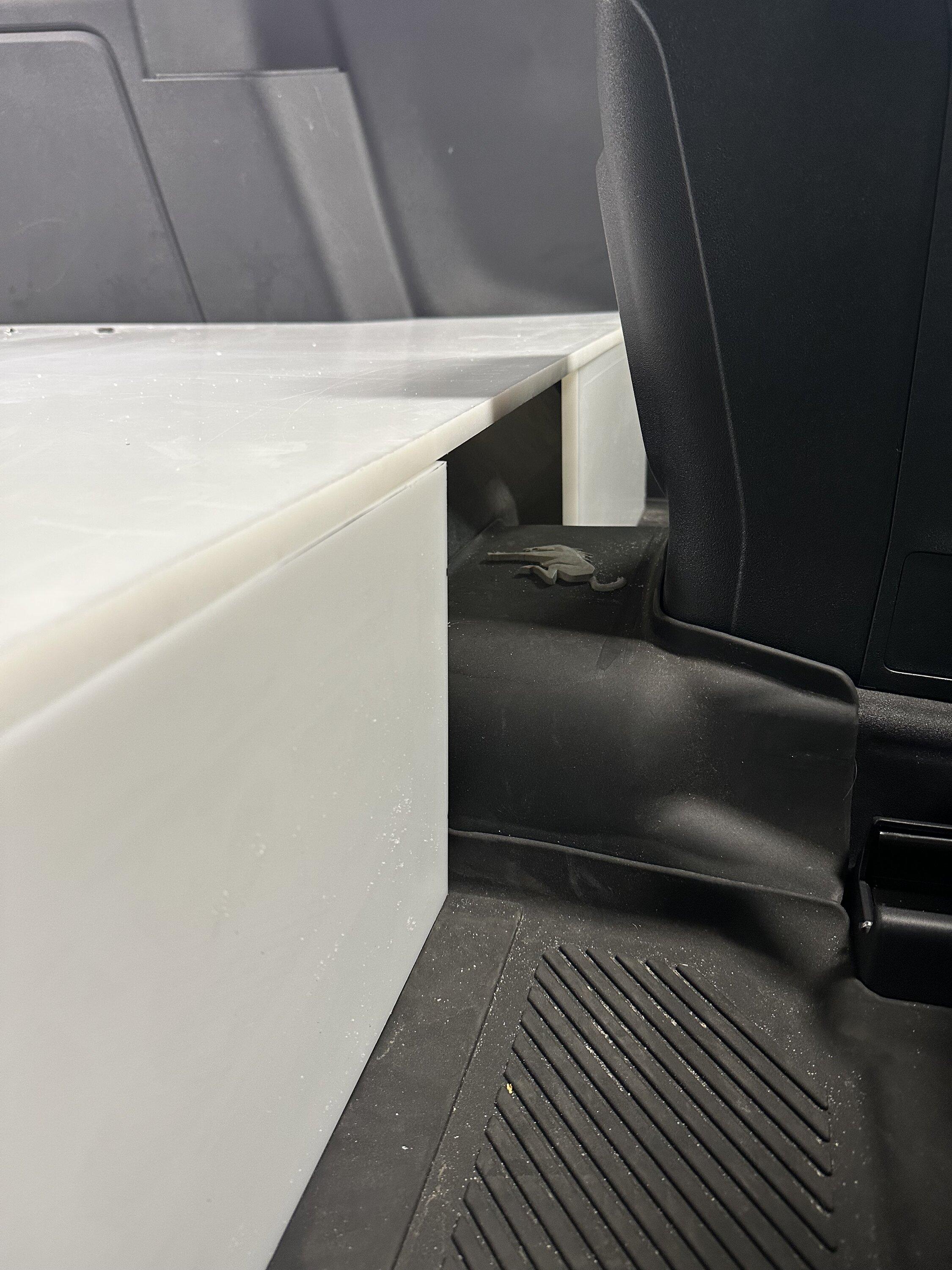 Ford Bronco 2 Door Rear Seat Delete Custom Bed IMG_0529