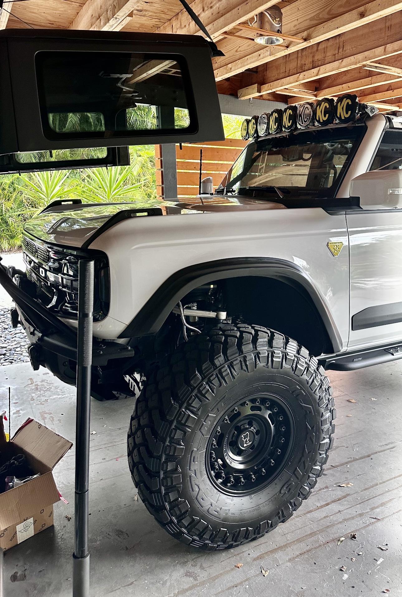 Ford Bronco KBD Body Kits fender flares installed pics A379C0BF-CBAF-4E7D-A590-F9A33227CEAF