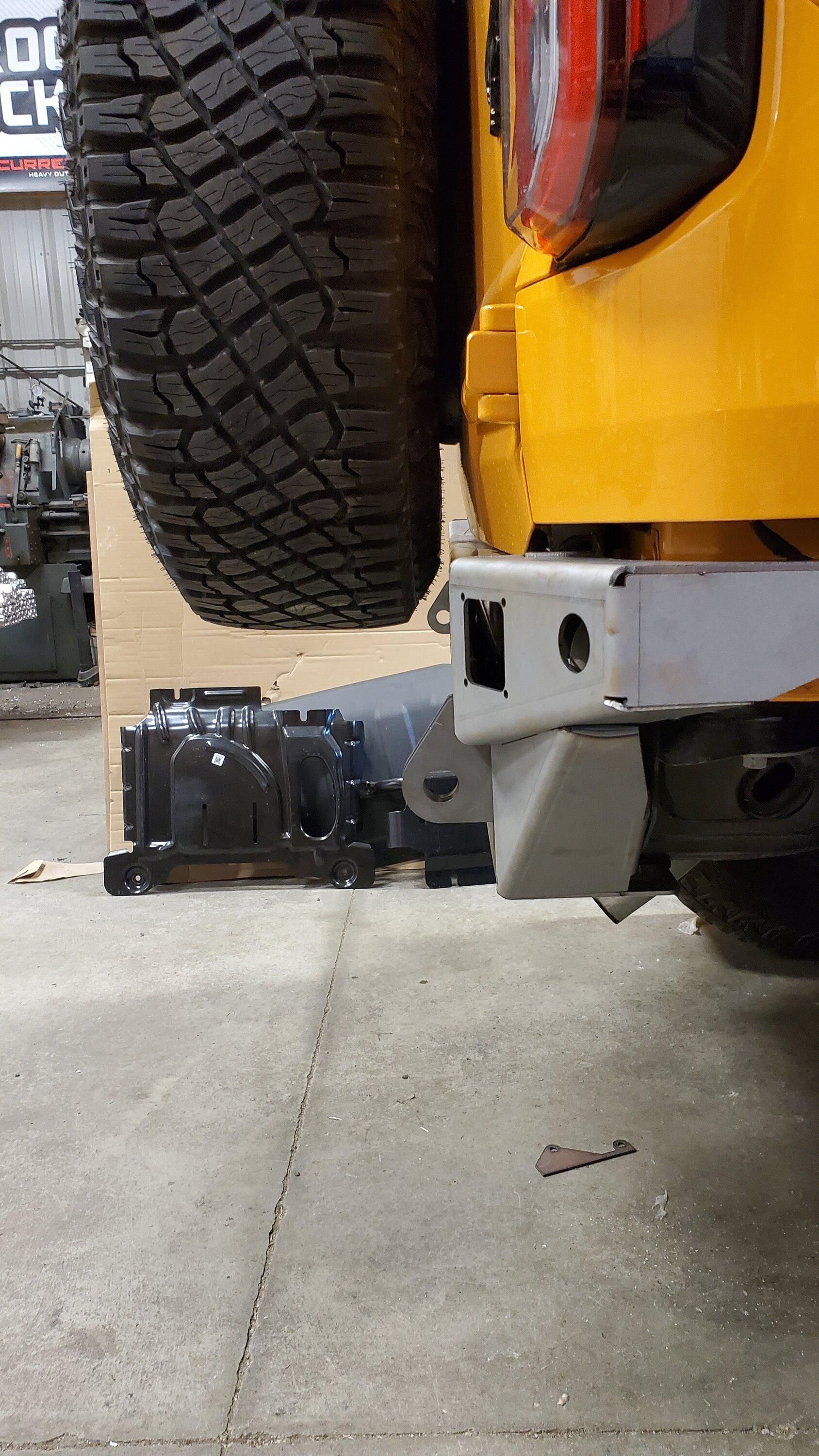 Ford Bronco Prototype SFR Rear bumper nearing completion 20231023_181504