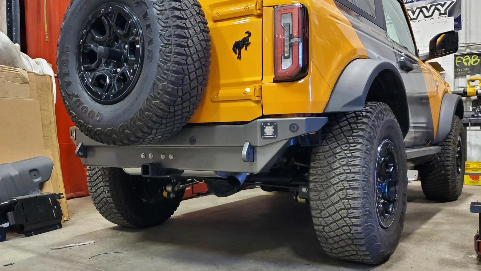 Ford Bronco Prototype SFR Rear bumper nearing completion Rear-Bumper-1