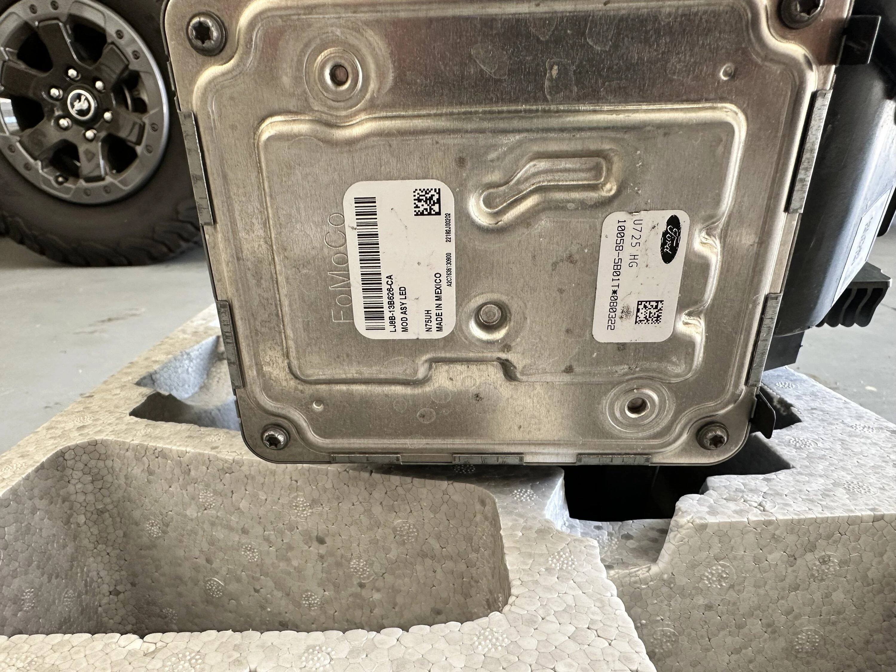 Ford Bronco Two OEM Signature Headlights IMG_3037