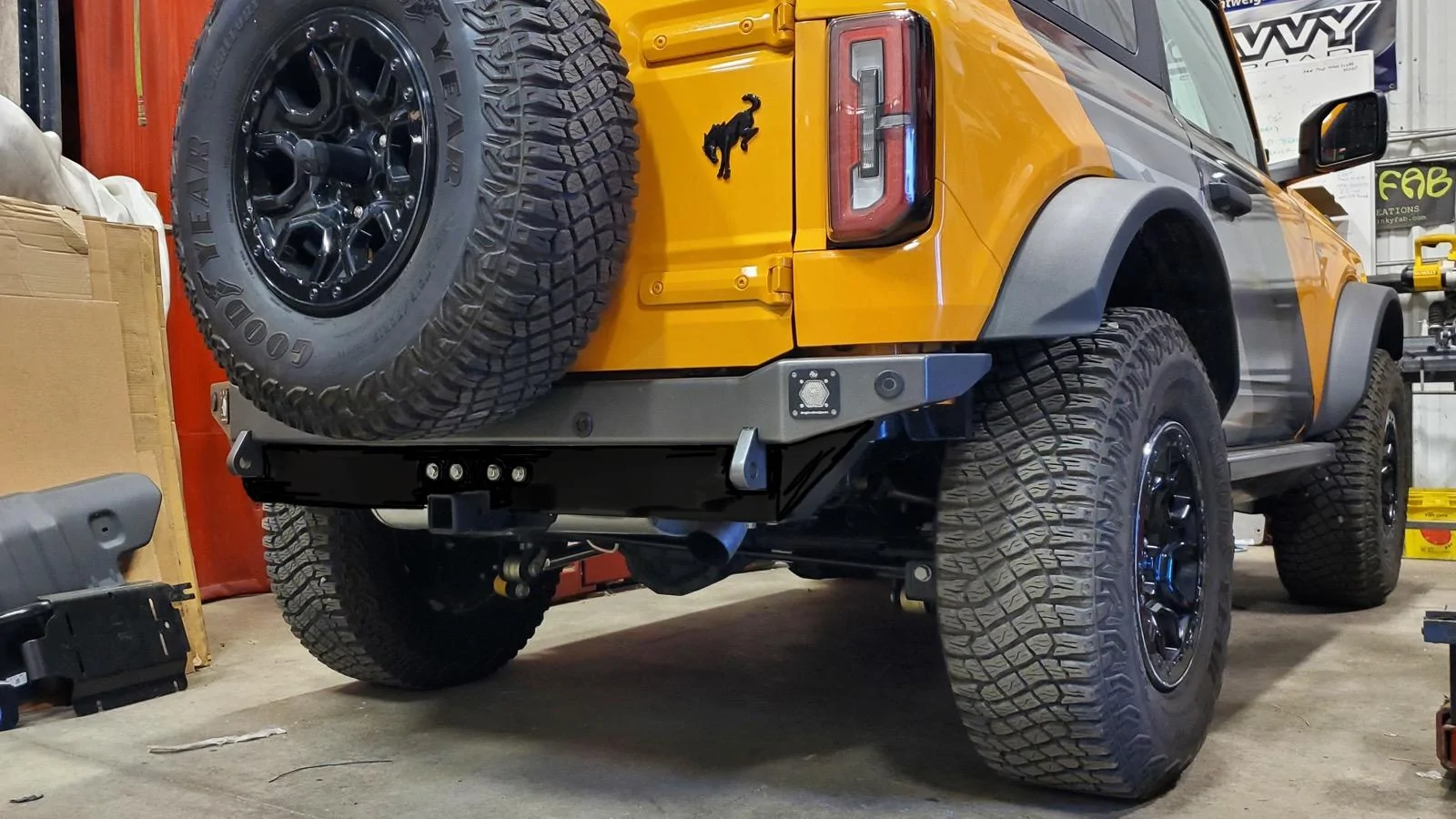 Ford Bronco Prototype SFR Rear bumper nearing completion IMG_4153
