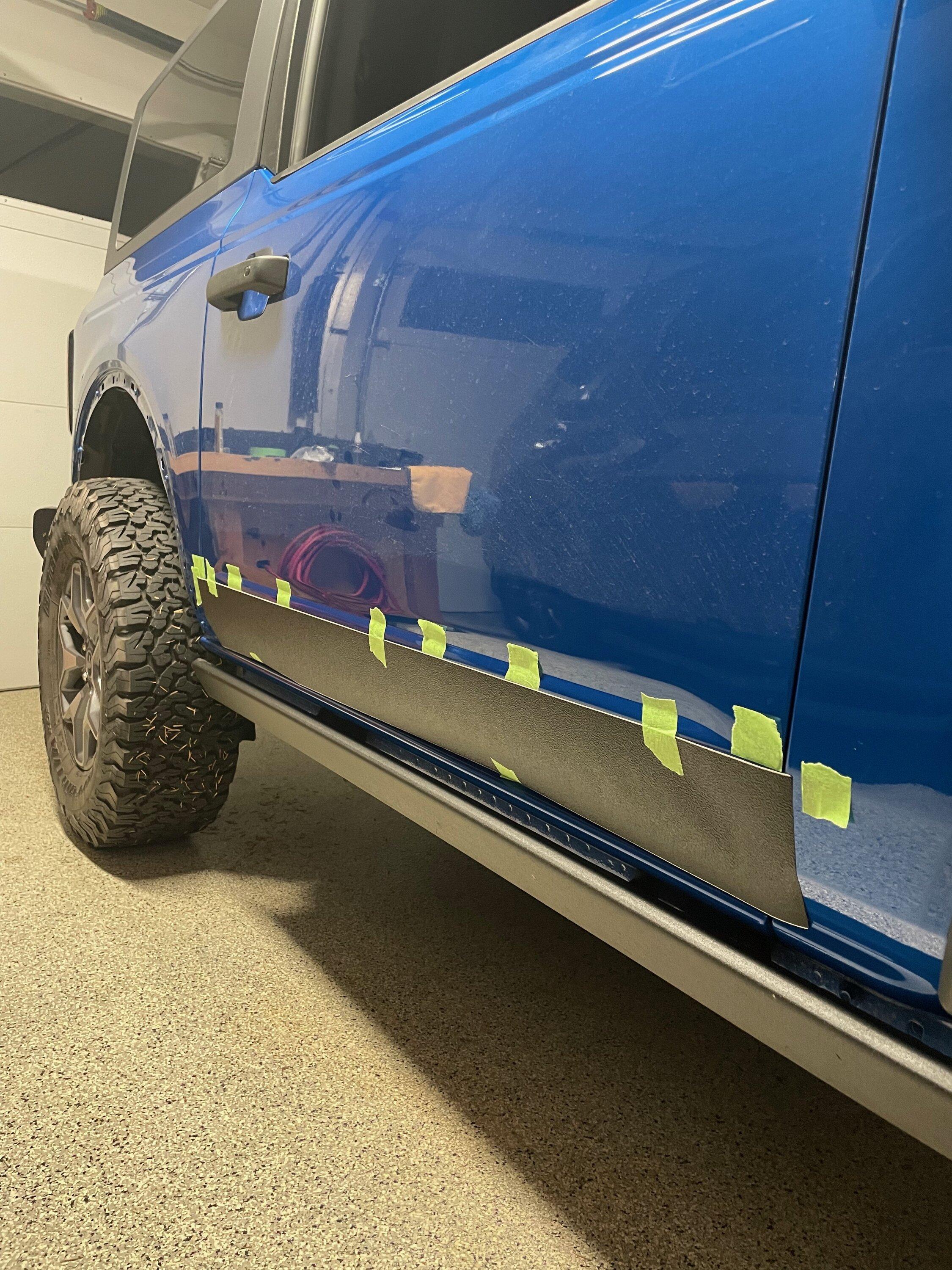 Ford Bronco Rocker Panel Protection IMG_9053