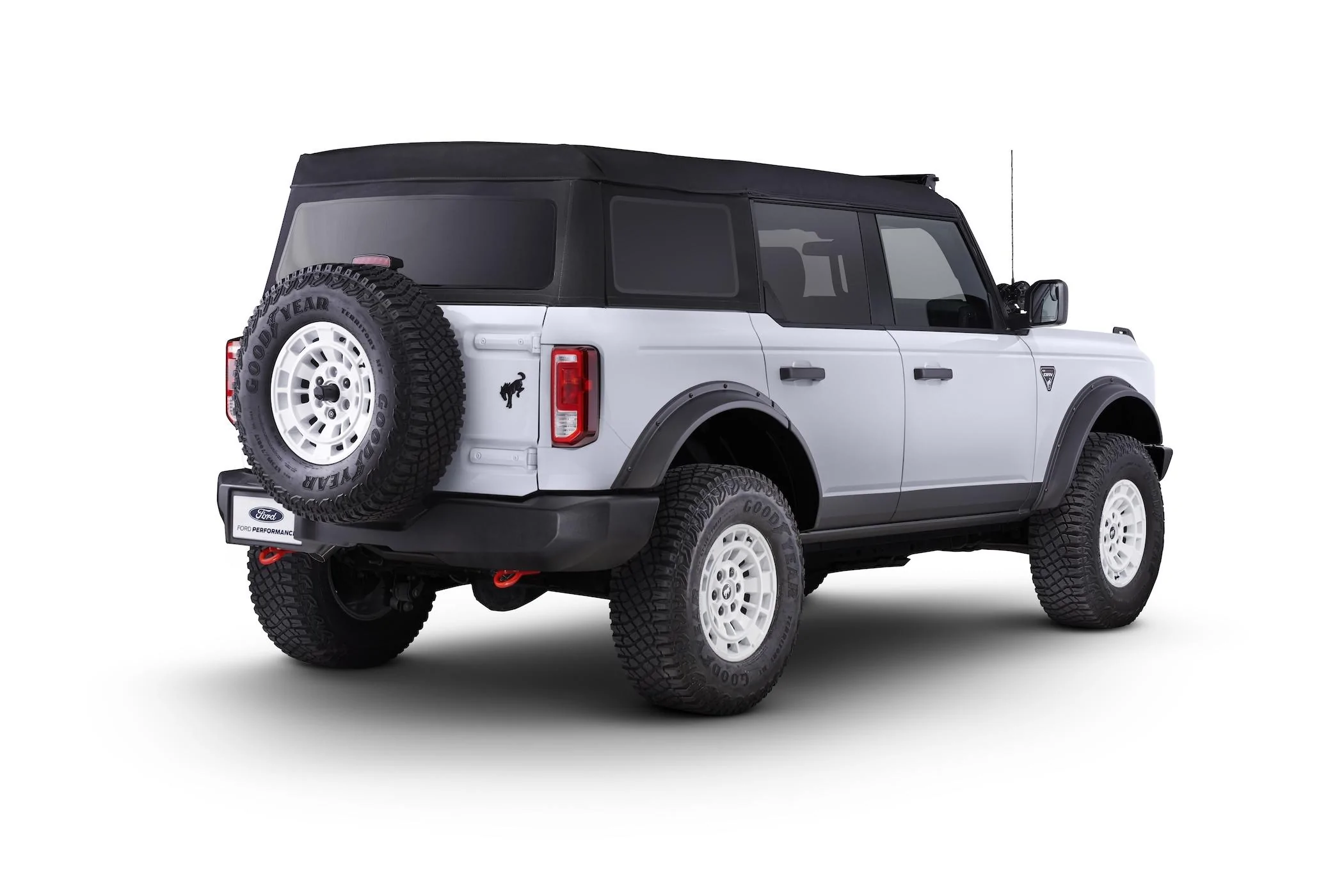 Ford Bronco Bronco @ SEMA 2023 Debuts ORV Package, Beach Bronco Concept, Vinyl Wrap Program BRONCO_ORV_3Q_REAR