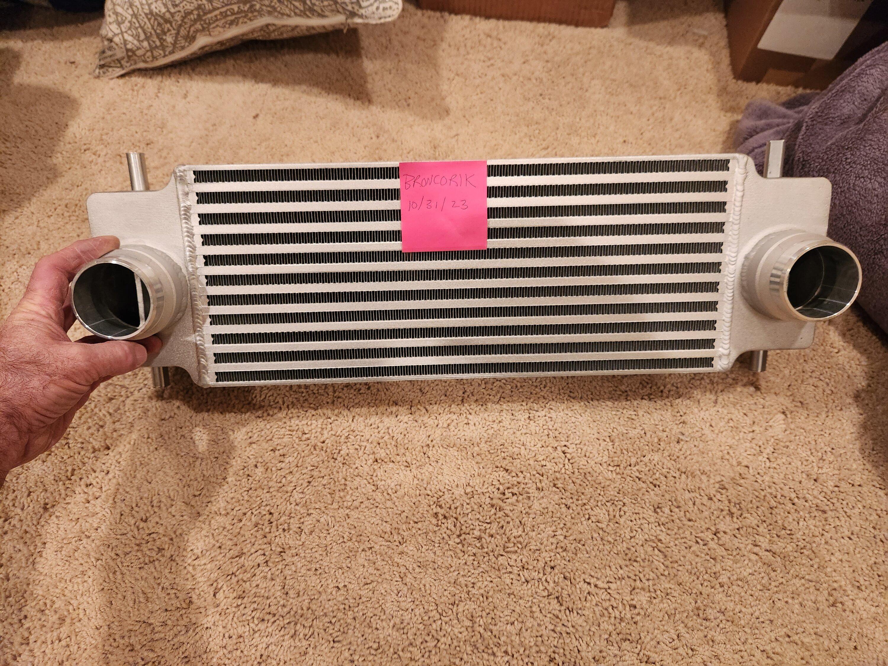 Ford Bronco CPE intercooler 20231031_210945