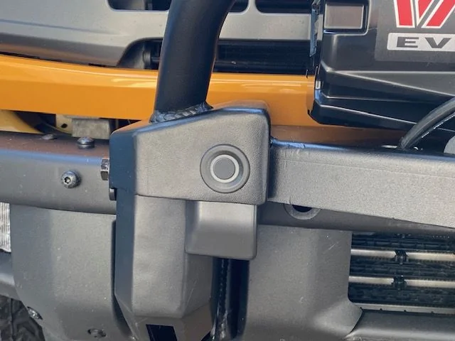 Ford Bronco Buckle up Buttercup winch mount. IMG_2507