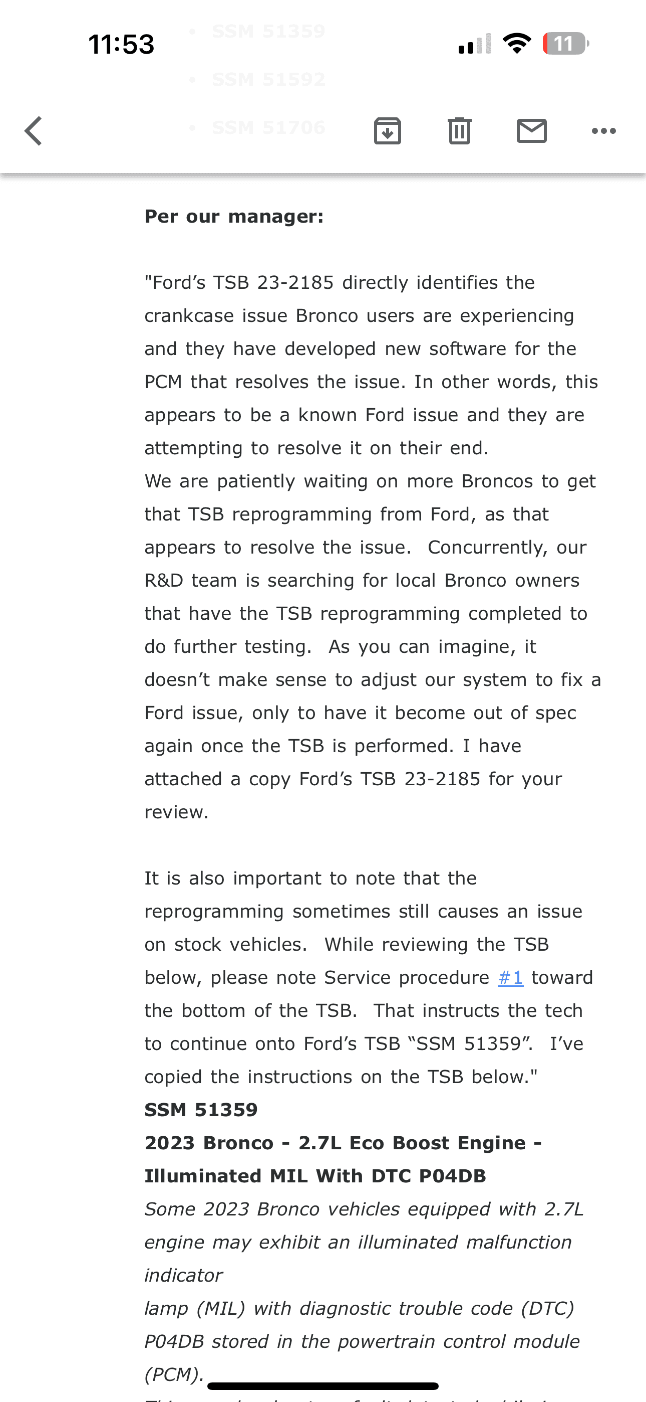 Ford Bronco Injen Air Intake 2.7 ***2023 Models*** -- any errors / CEL ? IMG_9945