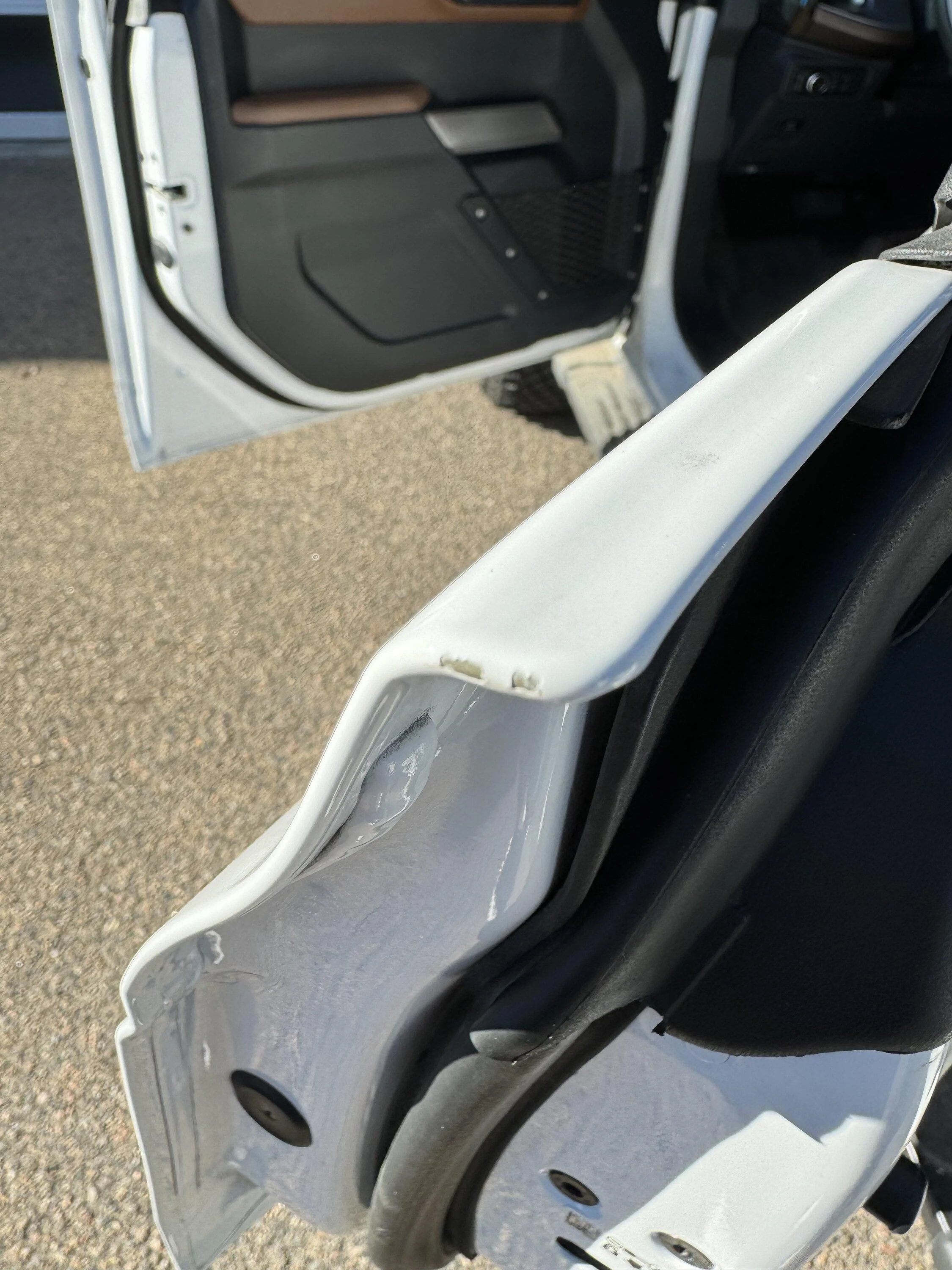 Ford Bronco Ford dealer caused damage... Final update video** Rear rear door 