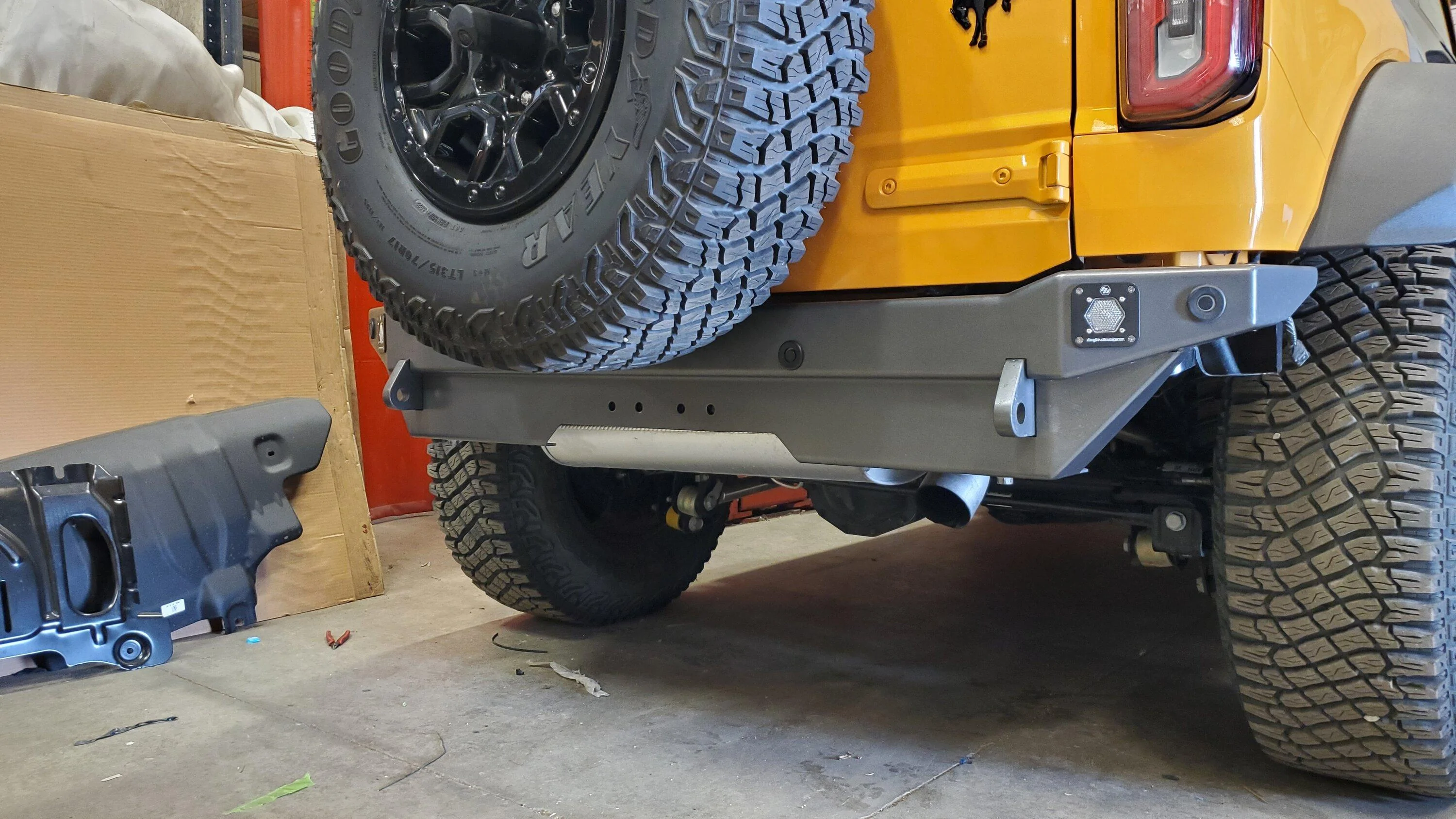 Ford Bronco Prototype SFR Rear bumper nearing completion 20231104_110358