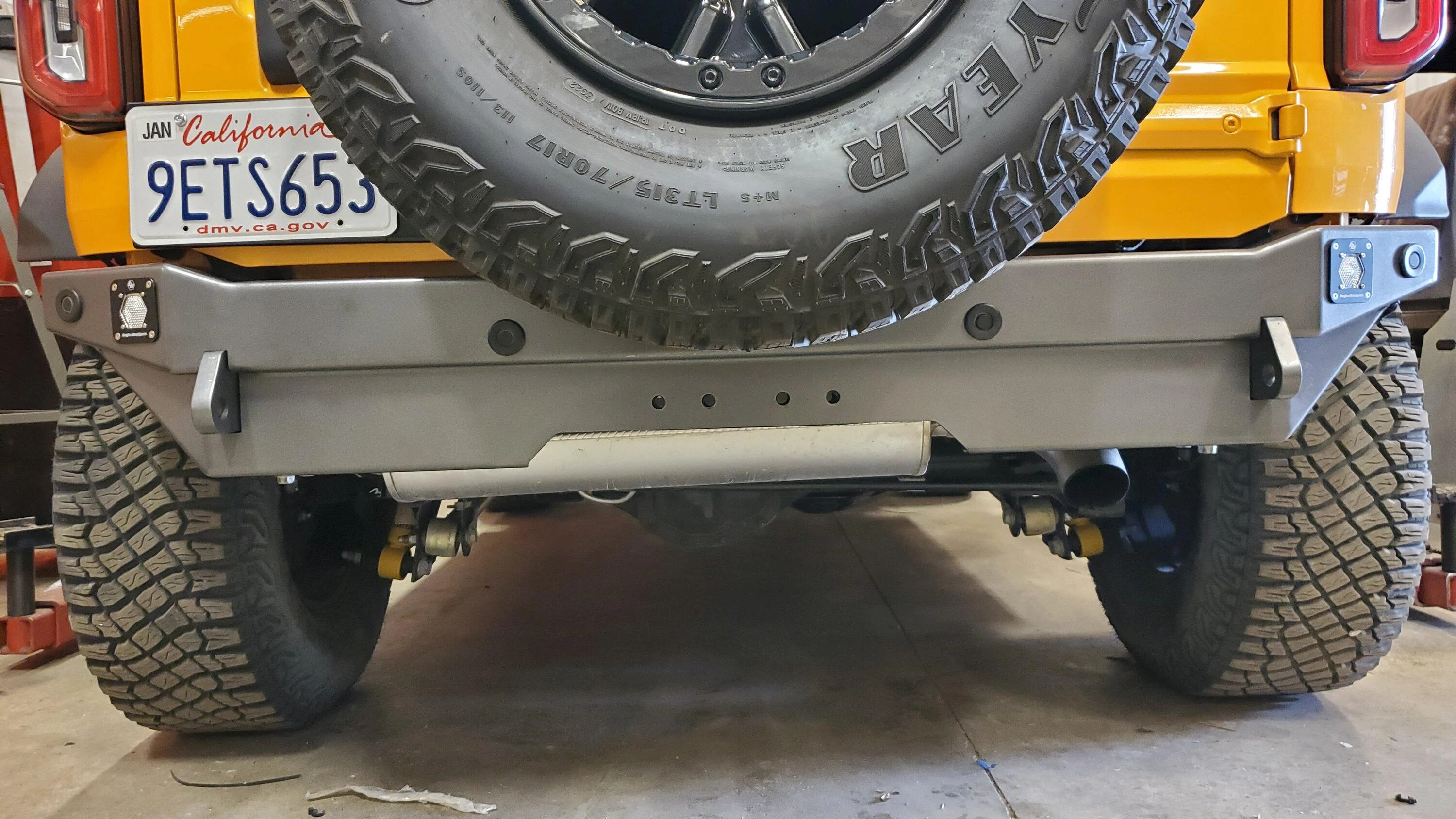 Ford Bronco Prototype SFR Rear bumper nearing completion 20231104_110346