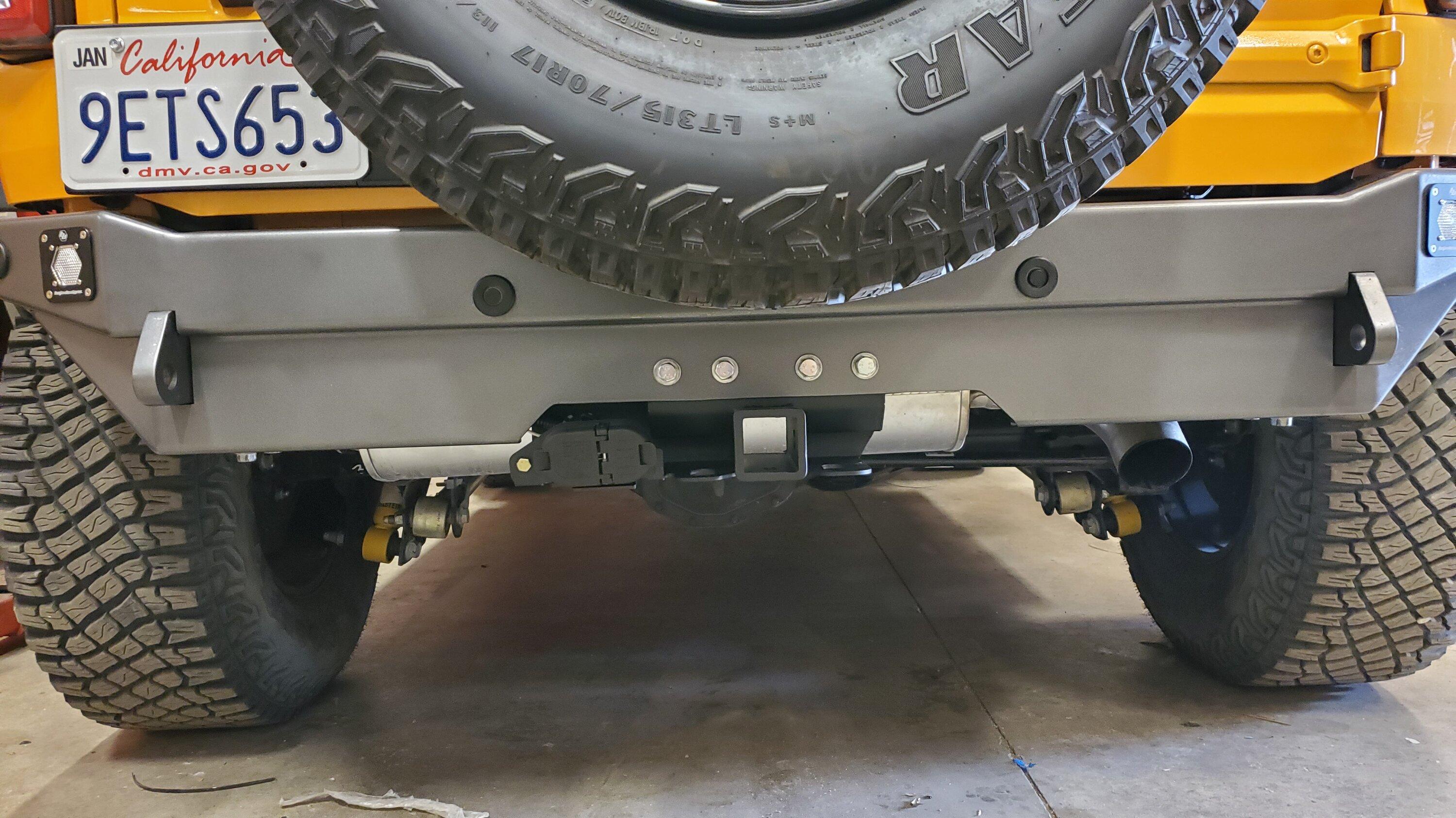 Ford Bronco Prototype SFR Rear bumper nearing completion 20231104_110253