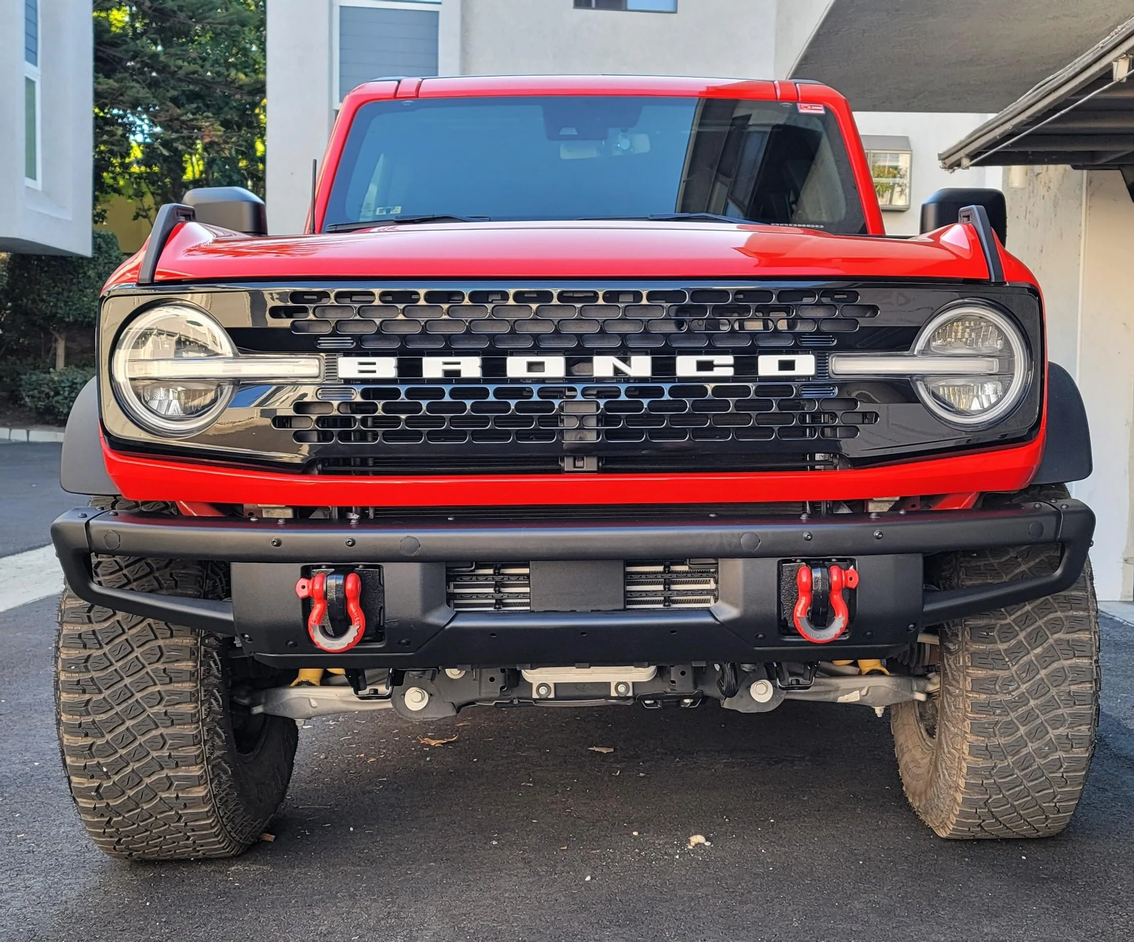 Ford Bronco What did you do TO / WITH your Bronco today? 👨🏻‍🔧🧰🚿🛠 Modular Bumper
