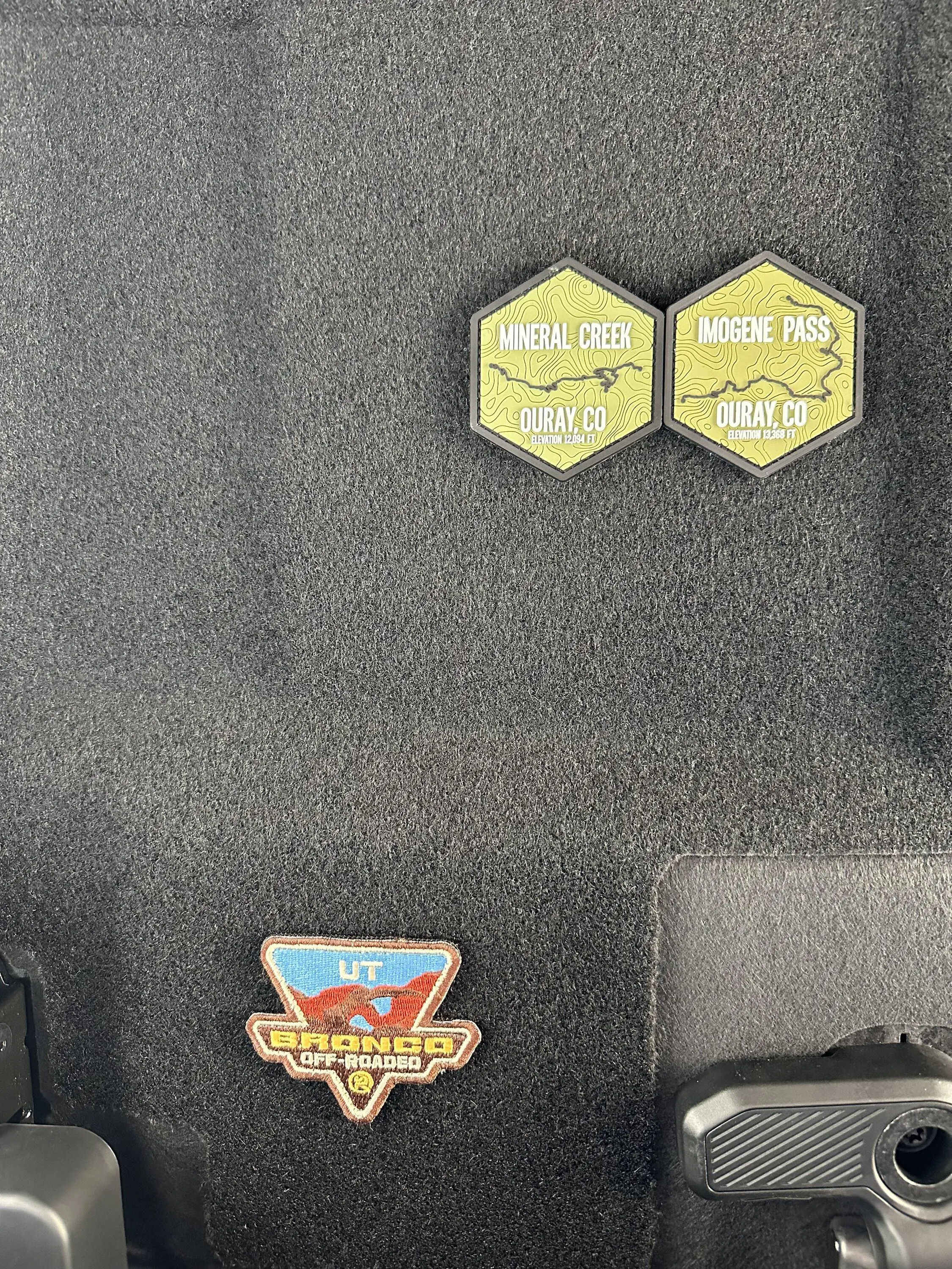 Ford Bronco First Bronco Velcro Patch for my bronco IMG_1558