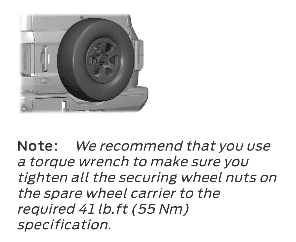 Ford Bronco Lug Nut Torque Spec 1699301231592