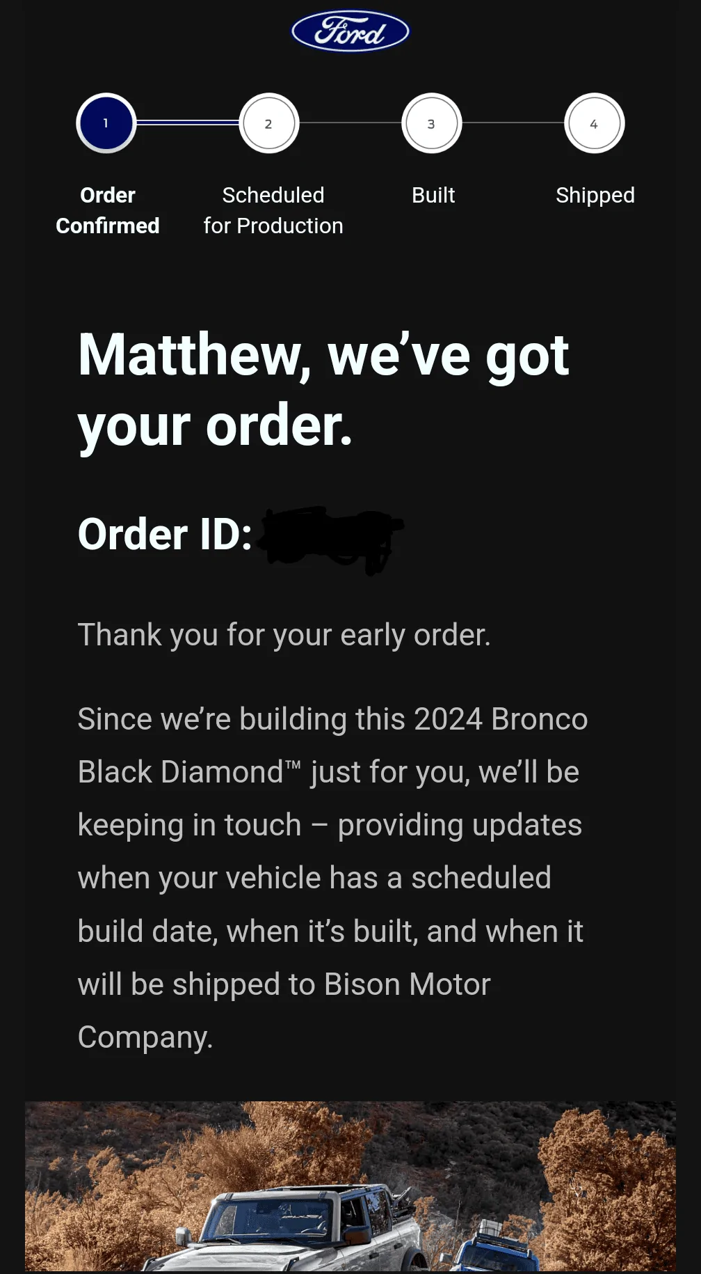 Ford Bronco 2024 Bronco Orders Screenshot_20231106-144952~2